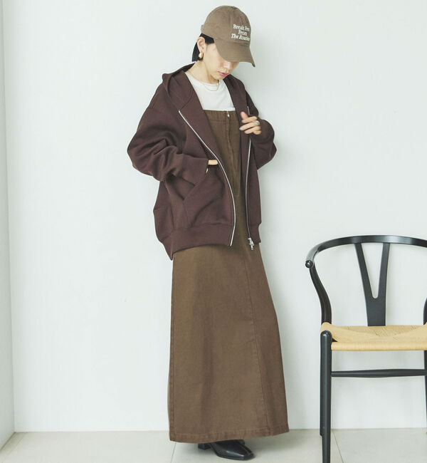 Doux archives「Ｗ　ＺＩＰ　ボンディングＢＩＧパーカー」|パーカー|