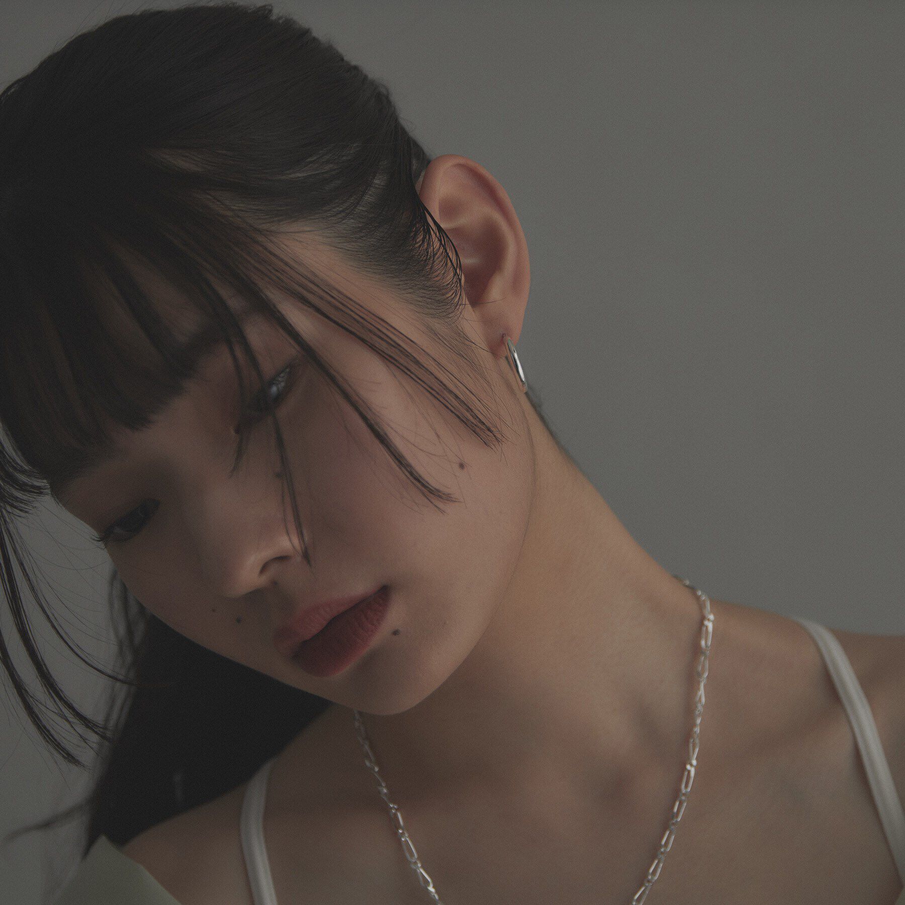 COCOSHNIK ONKITSCH「シルバー ホロウ フープピアスＳ」|ピアス|