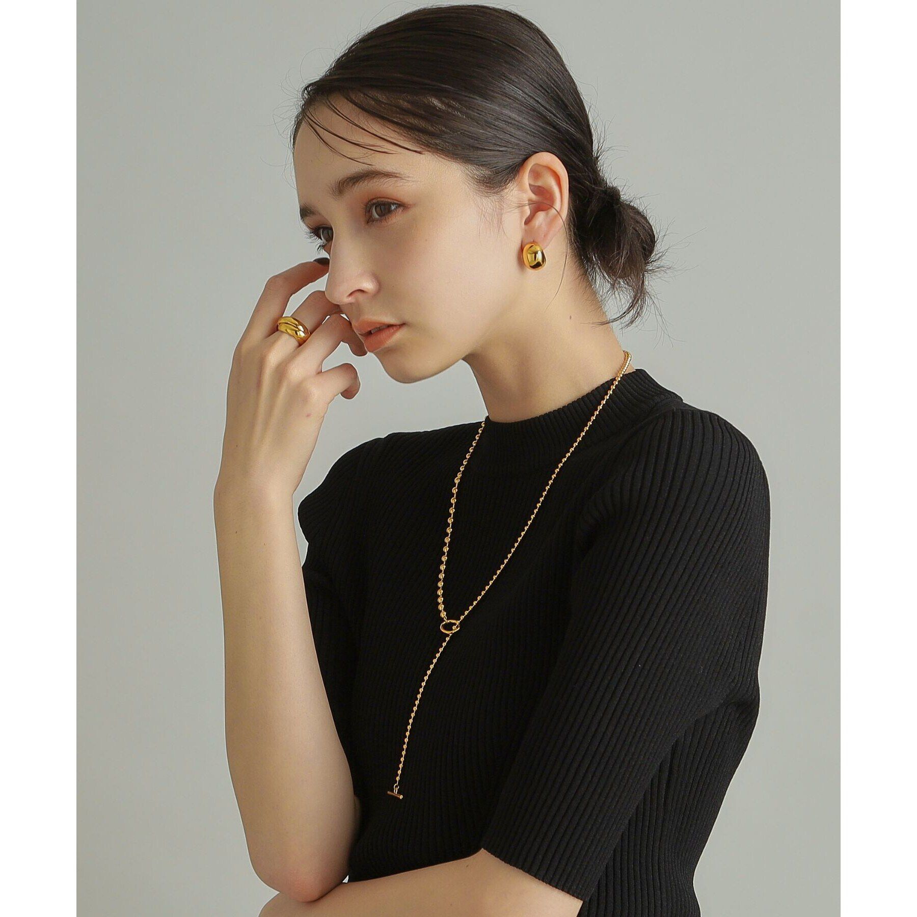 COCOSHNIK ONKITSCH「シルバー ボリュームリング ドームトリプル リング GP」|リング|