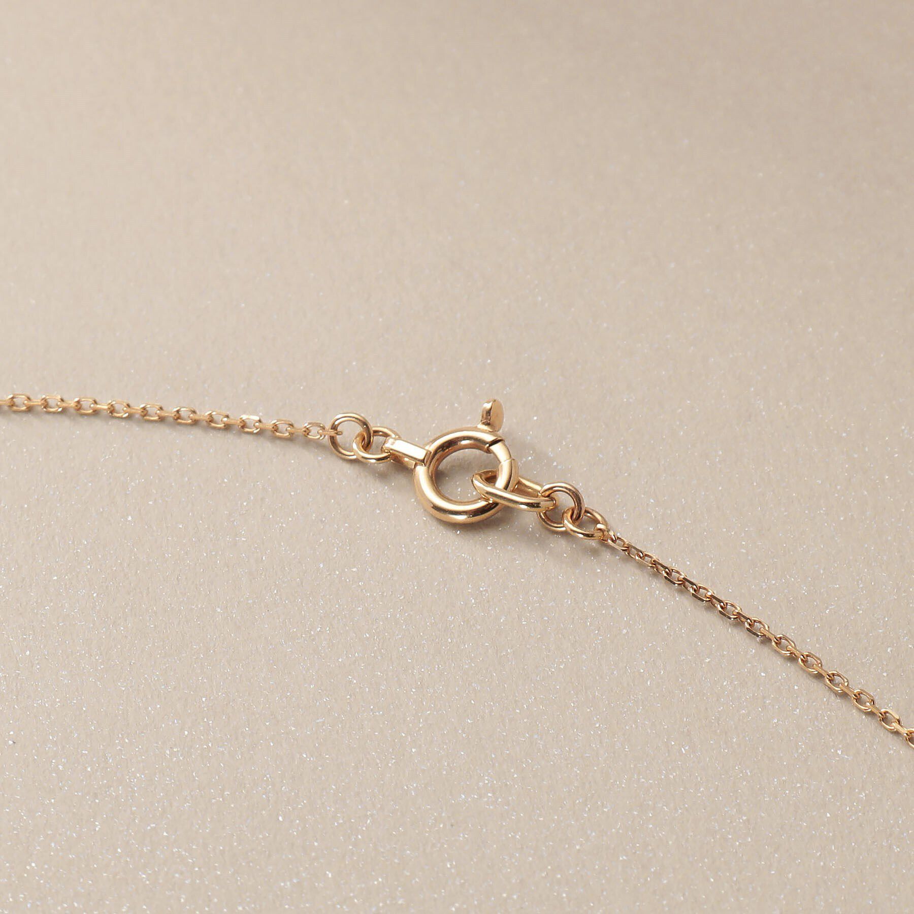 COCOSHNIK「K10ダイヤモンド シフテッドレクタングル ネックレス」|ネックレス|