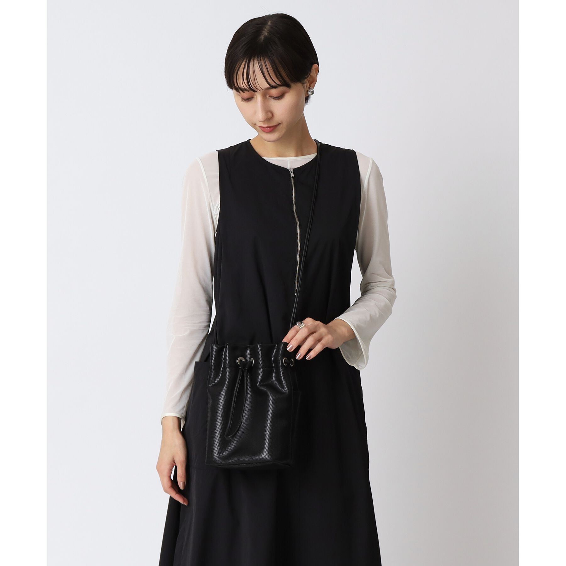 HIROKO HAYASHI「MAMELI（マメリ）巾着バッグ」|ショルダー・メッセンジャー|