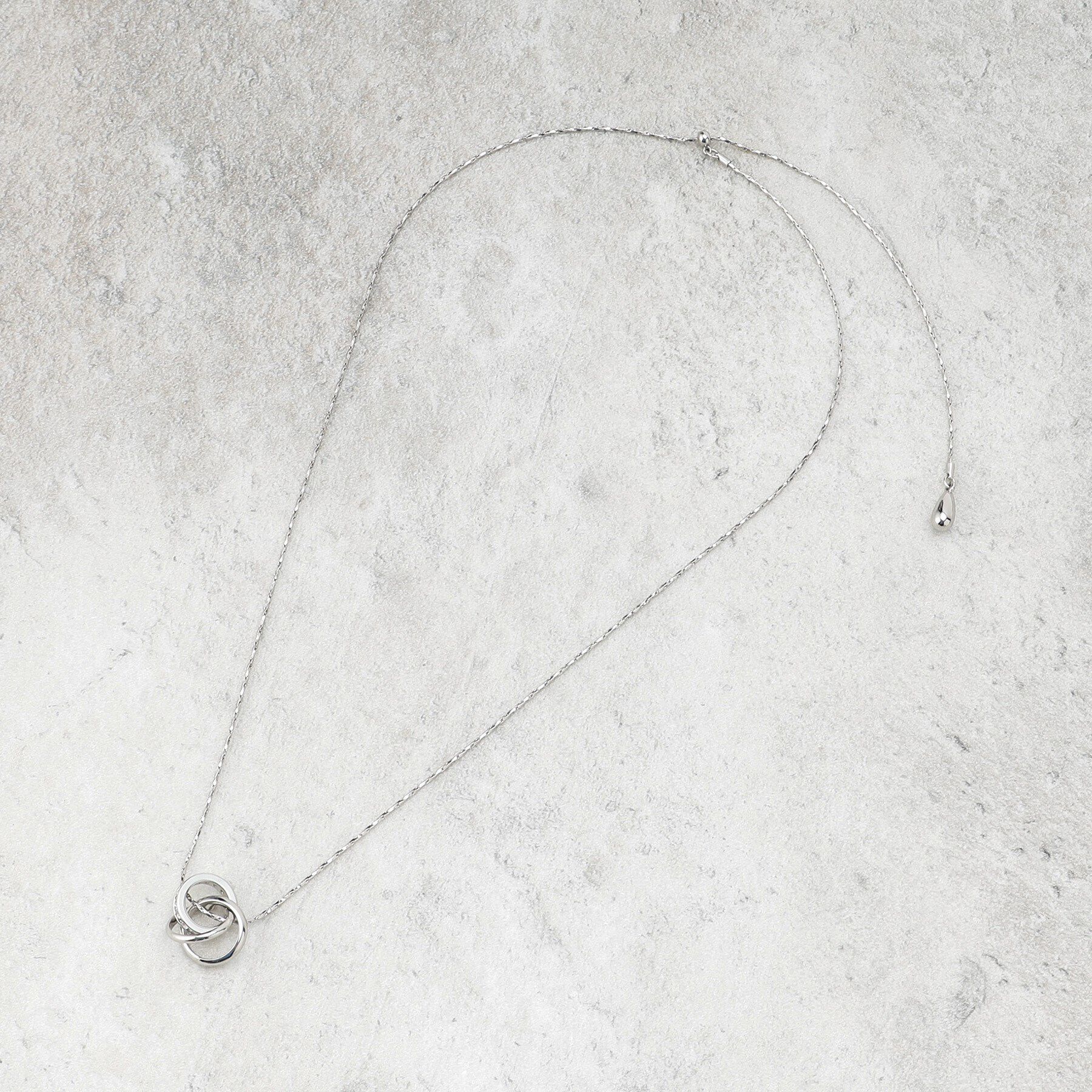 SHOO･LA･RUE「【2WAY】キラキラリングネックレス」|ネックレス|