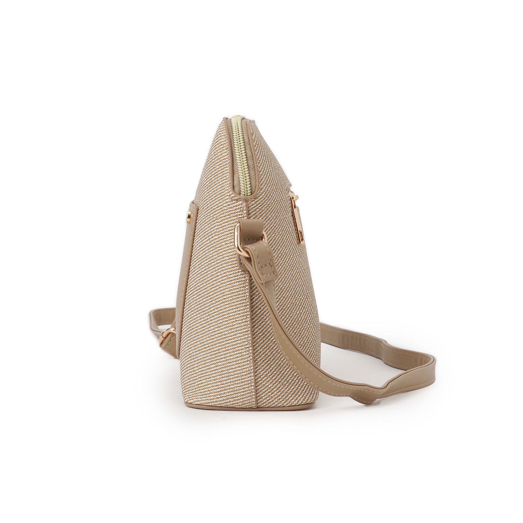 SHOO･LA･RUE「キャンバス風合皮ショルダーバッグ」|ショルダー・メッセンジャー|