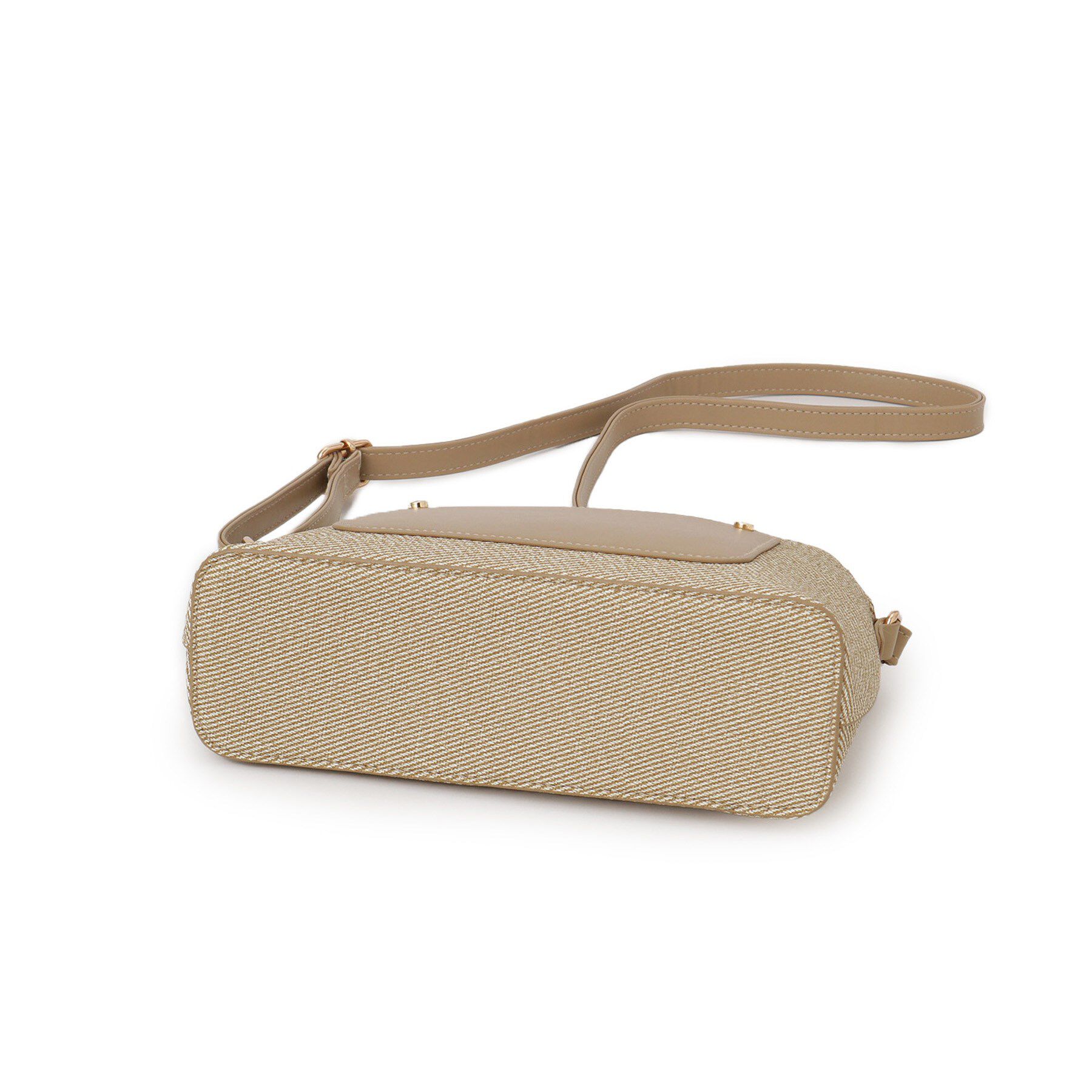 SHOO･LA･RUE「キャンバス風合皮ショルダーバッグ」|ショルダー・メッセンジャー|