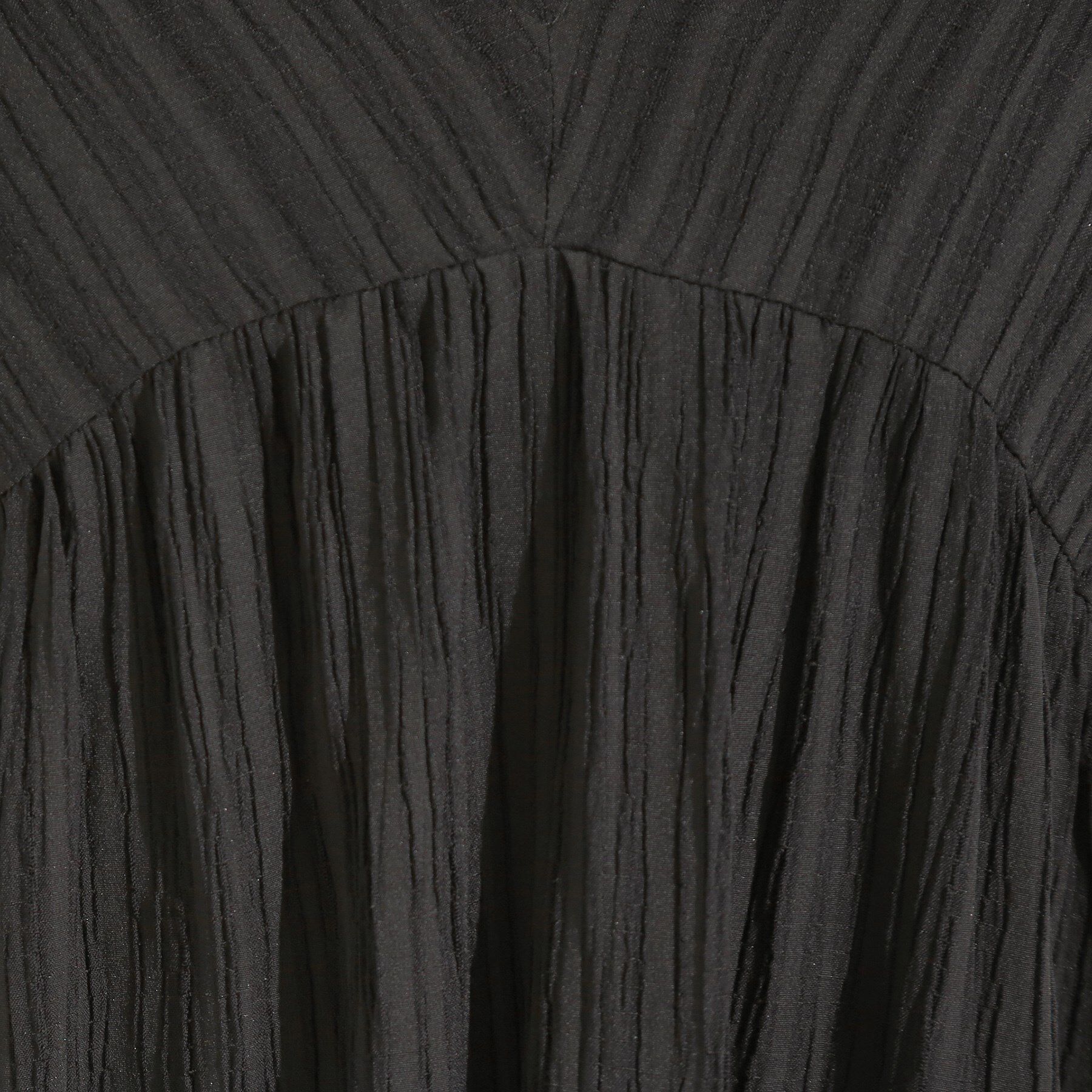 SHOO･LA･RUE「【S-LL】後ろ姿も抜かりなく 1枚でサマ見え ティアードワンピース」|ワンピース|