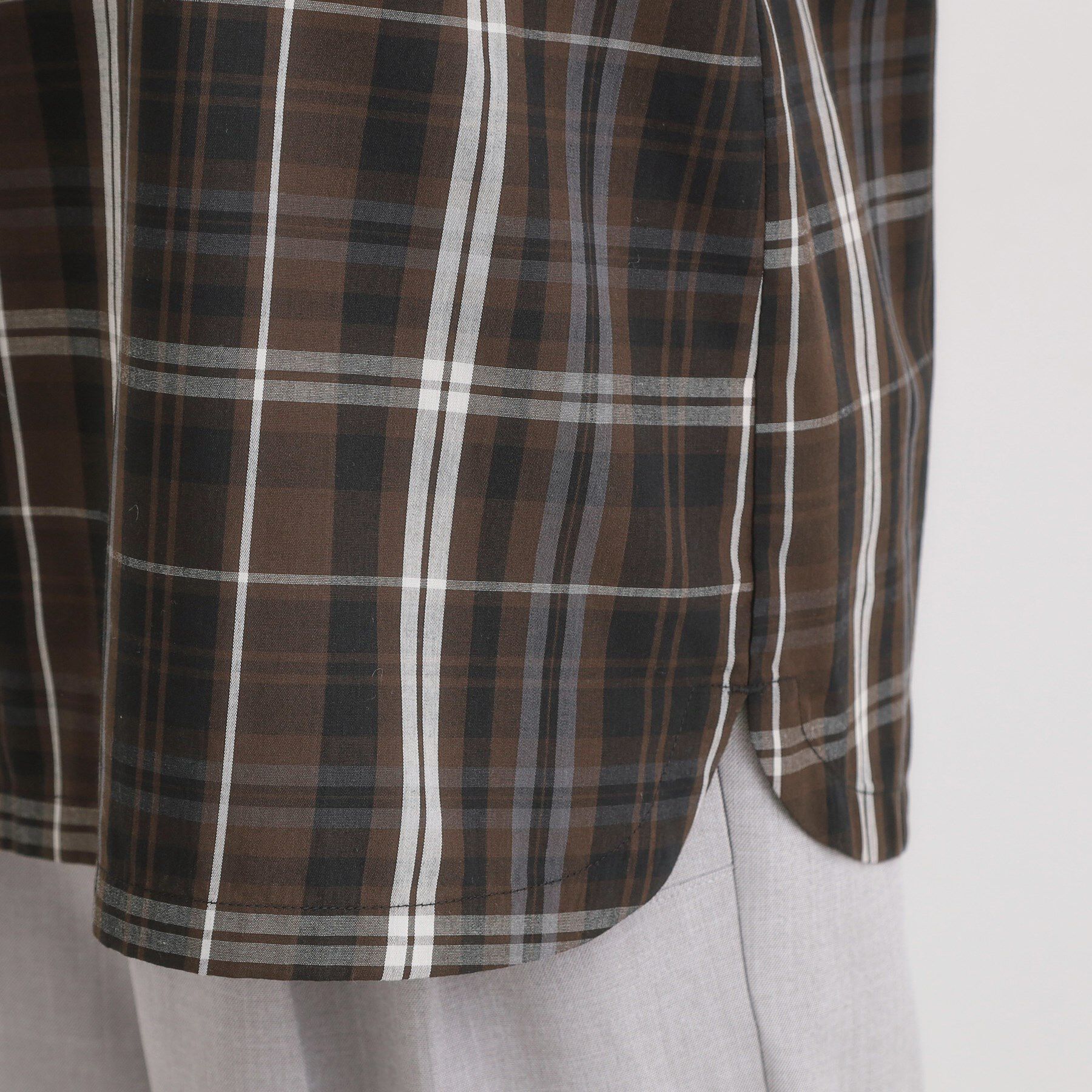 SHOO･LA･RUE「【S-LL/5分袖】お袖タックできれいに魅せる 大人のフェミニンブラウス」|シャツ・ブラウス|