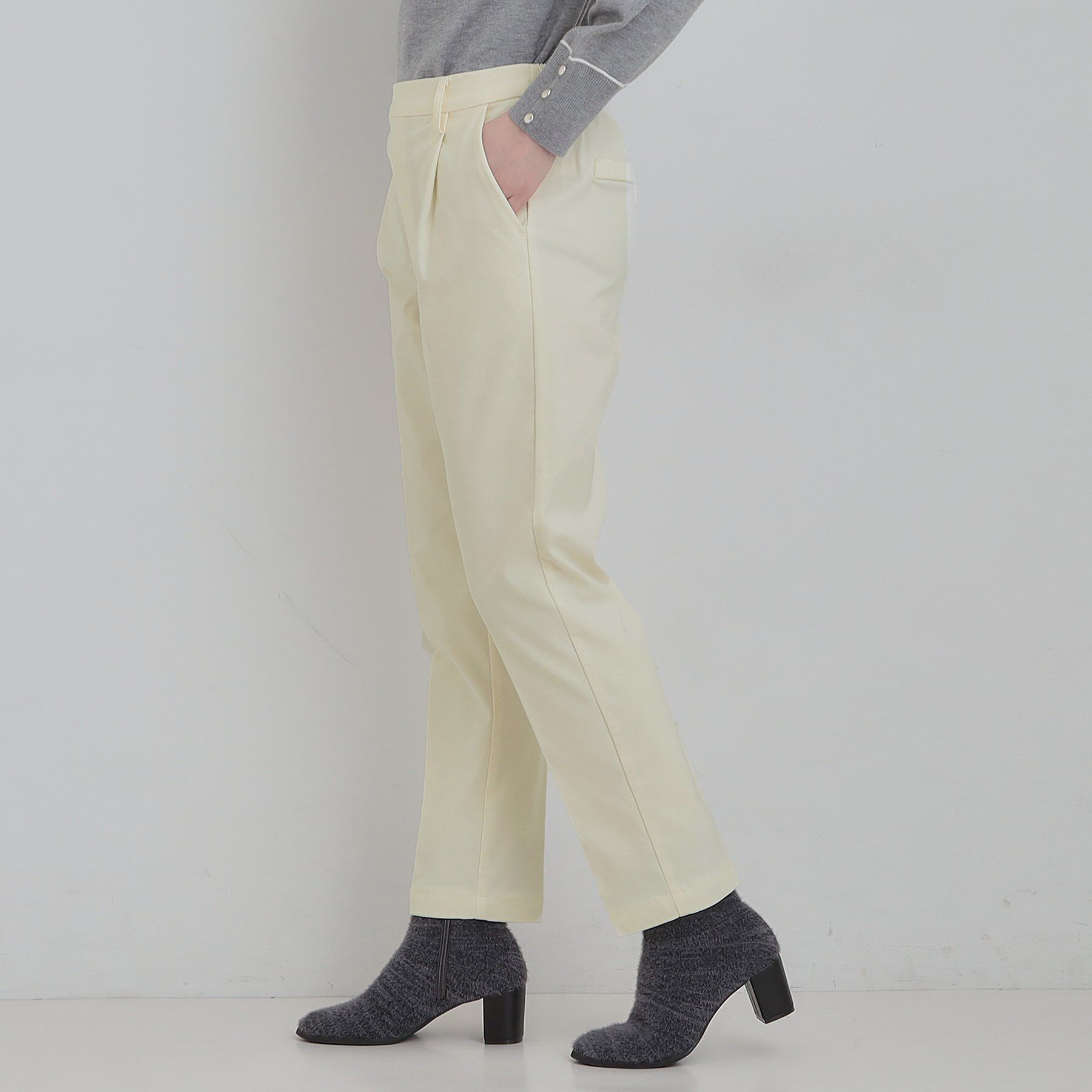 SHOO･LA･RUE「あったか裏起毛テーパードパンツ」|その他|