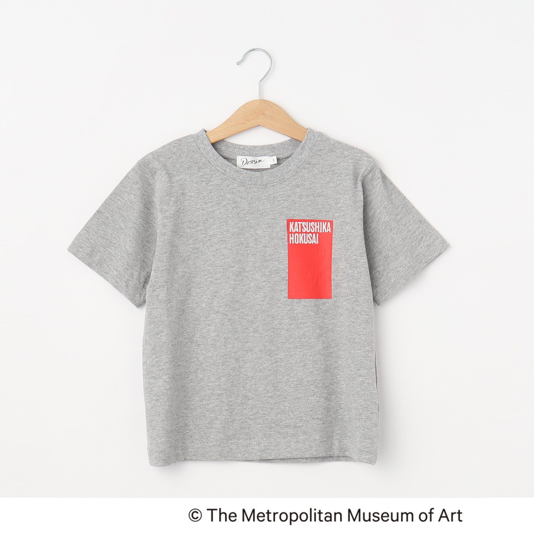 Dessin「【THE MET】コラボTシャツ」|Tシャツ・カットソー|グレー(012)