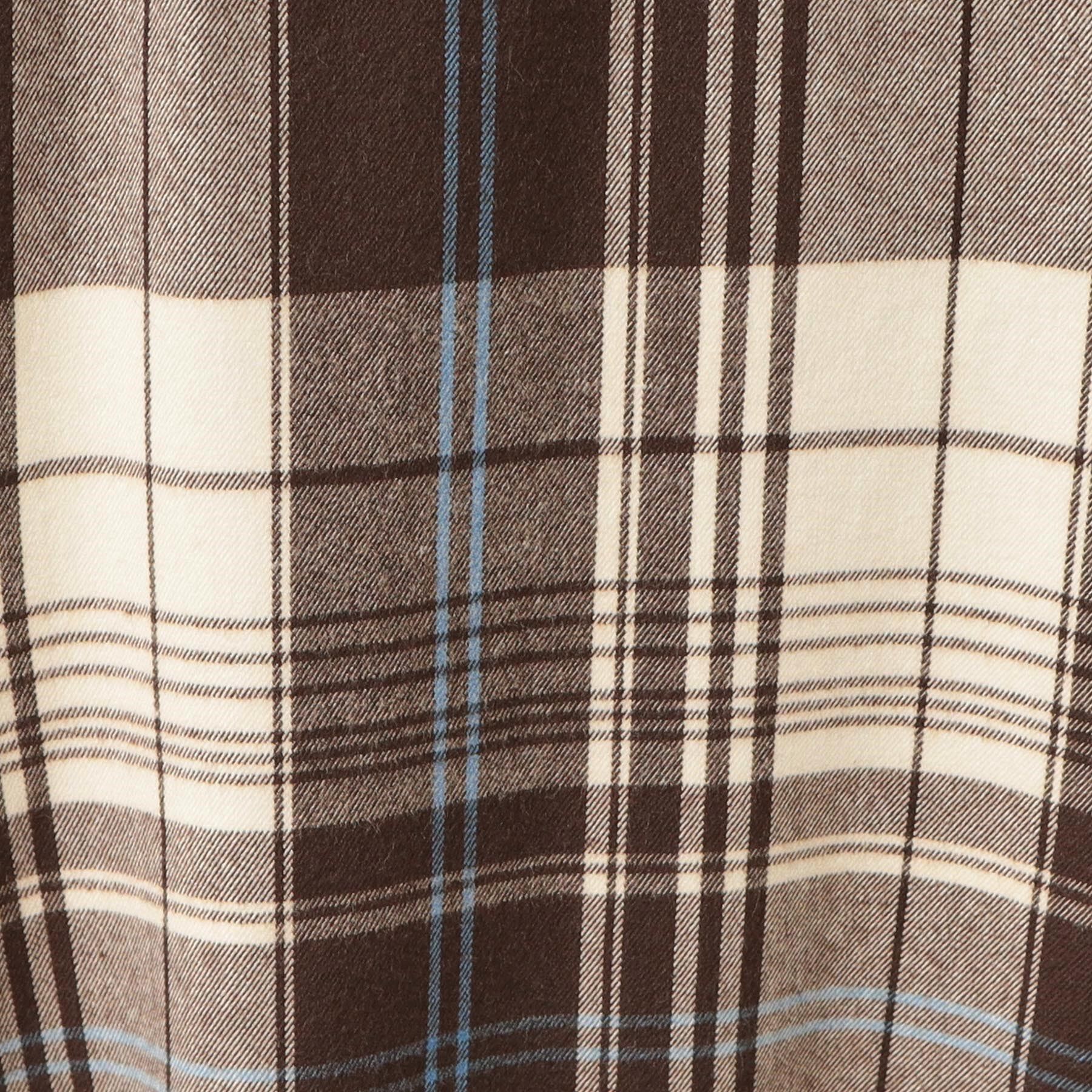 Dessin「【洗える】起毛チェック柄切替フレアースカート（XS～L）」|スカート|