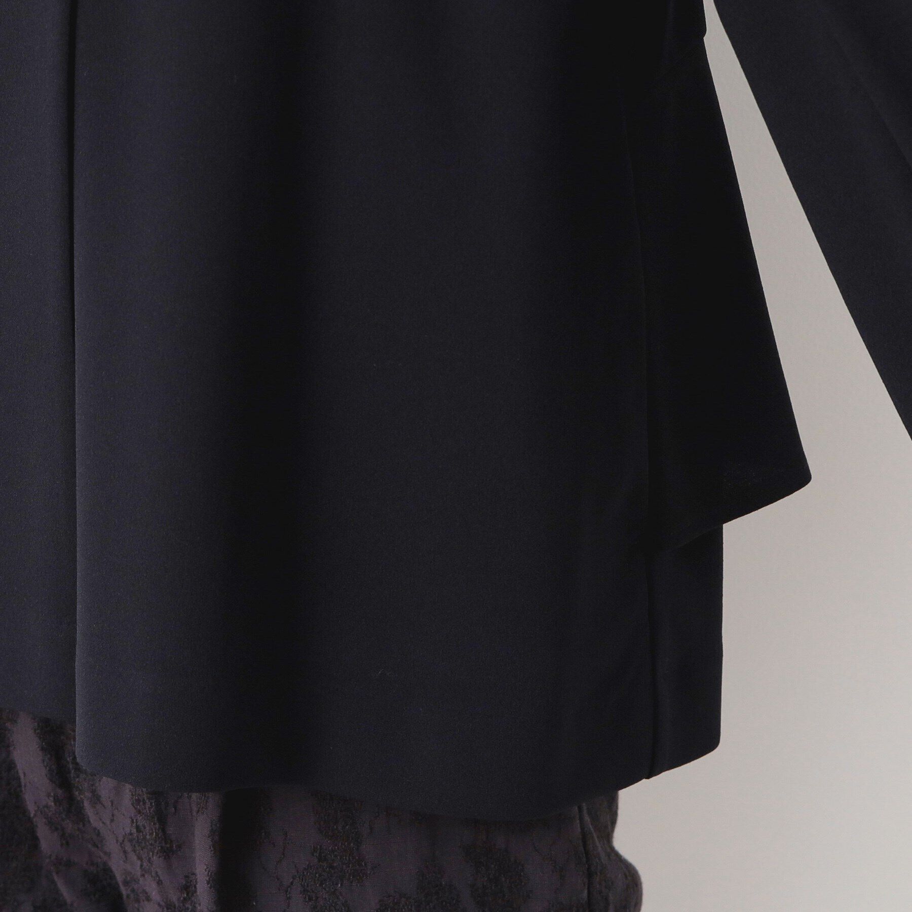 Dessin「【入卒/セレモニー/セットアップ可能/洗える】バックフリルテントラインジャケット」|ノーカラージャケット|