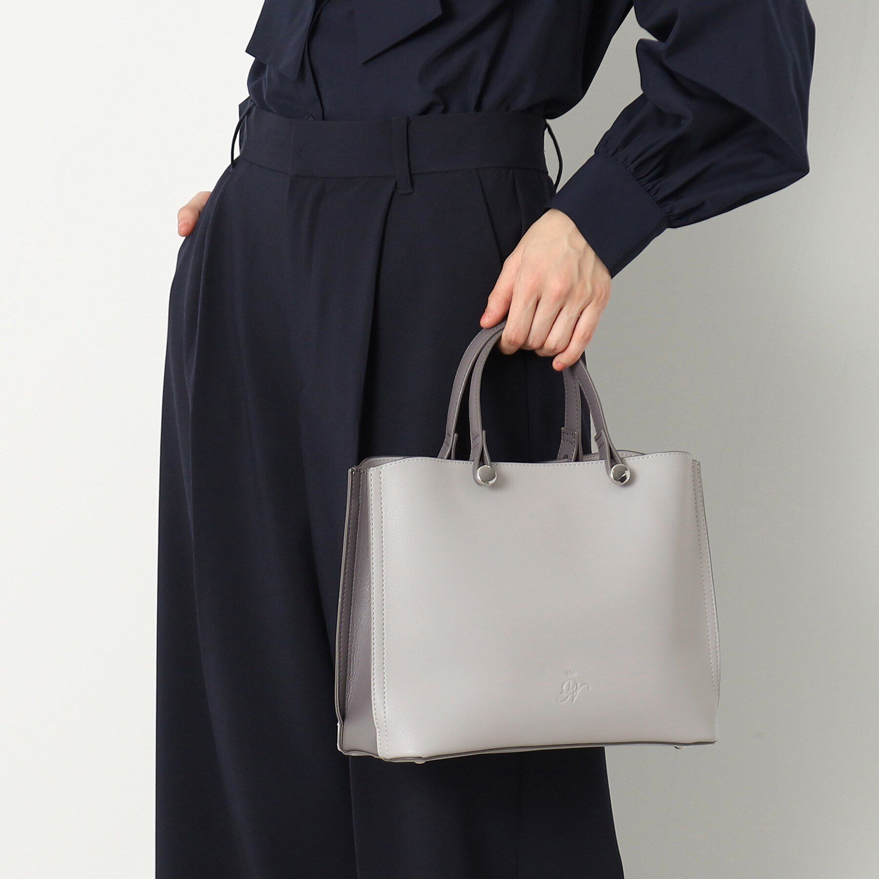 Dessin「【入卒／セレモニー】2WAY3ポケットボストンバッグ」|ボストンバッグ|ライトグレー(511