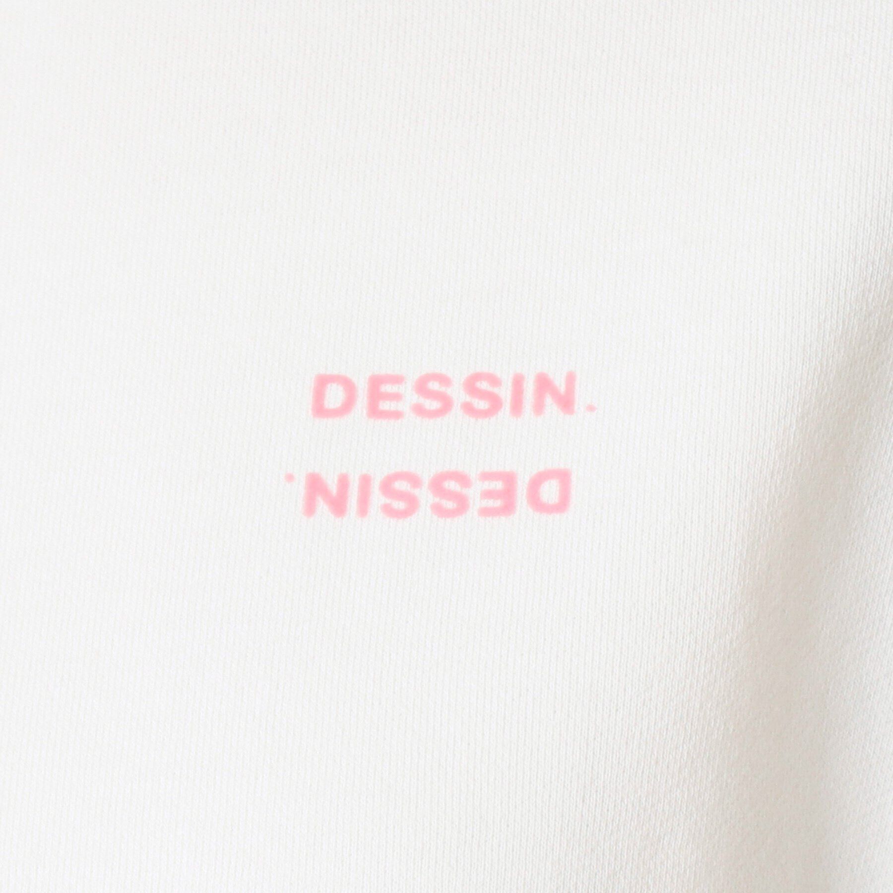 Dessin「【洗える】クロップド丈ロゴカットソー（S～L）」|Tシャツ・カットソー|