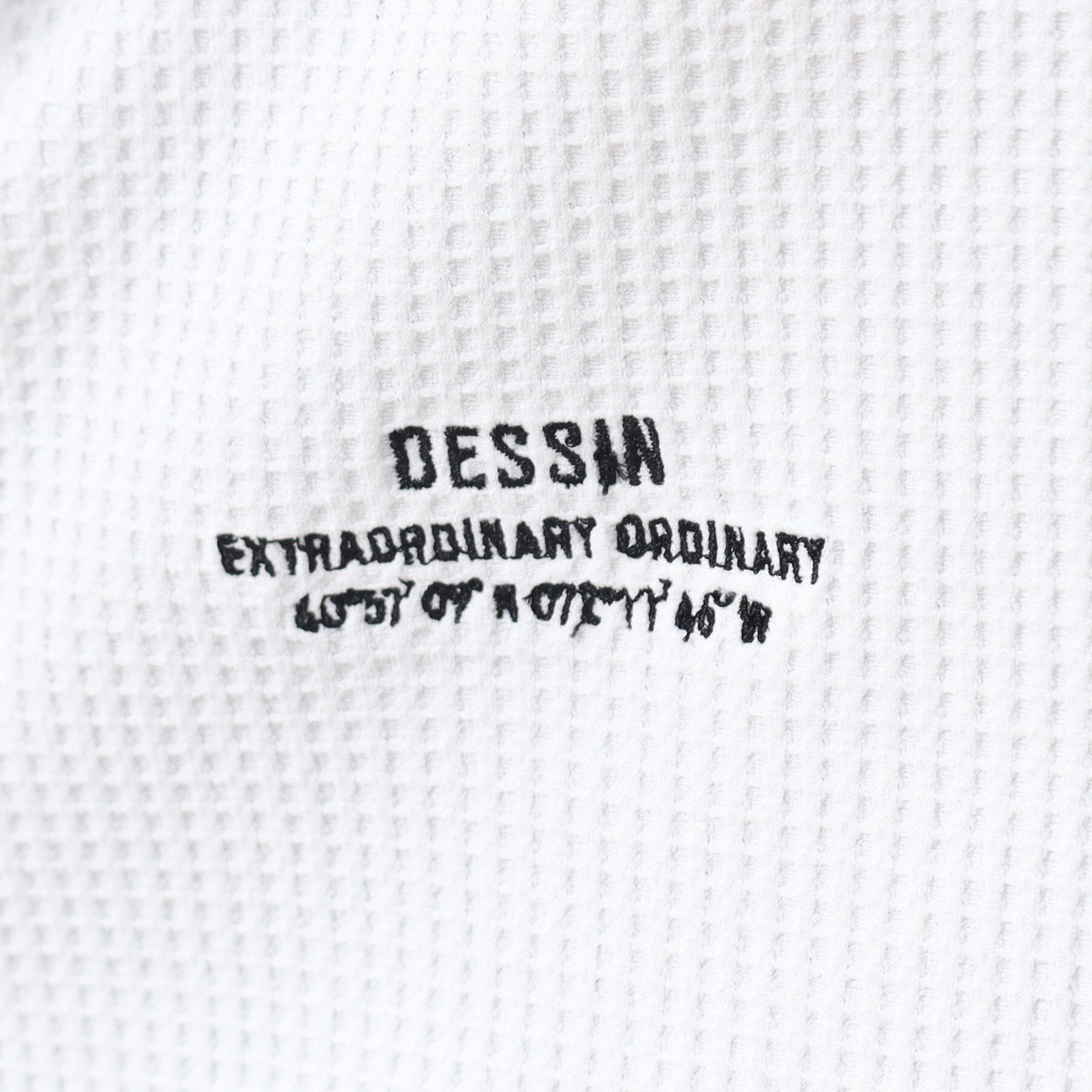 Dessin「【洗える】ワッフルロングスリーブTシャツ」|Tシャツ・カットソー|