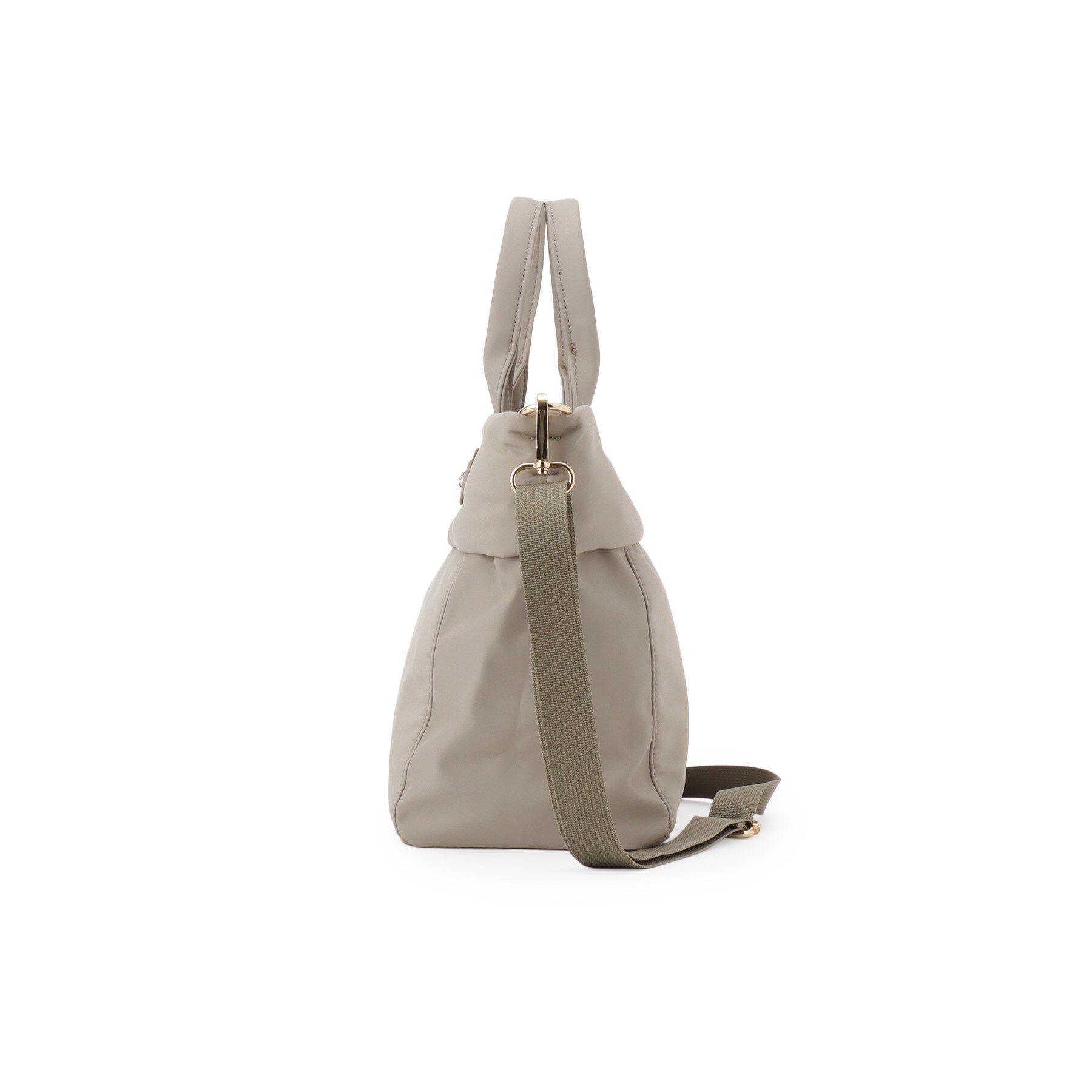 Dessin「【A4収納可・2WAY】ベルトデザインナイロン2WAYトート」|トートバッグ|