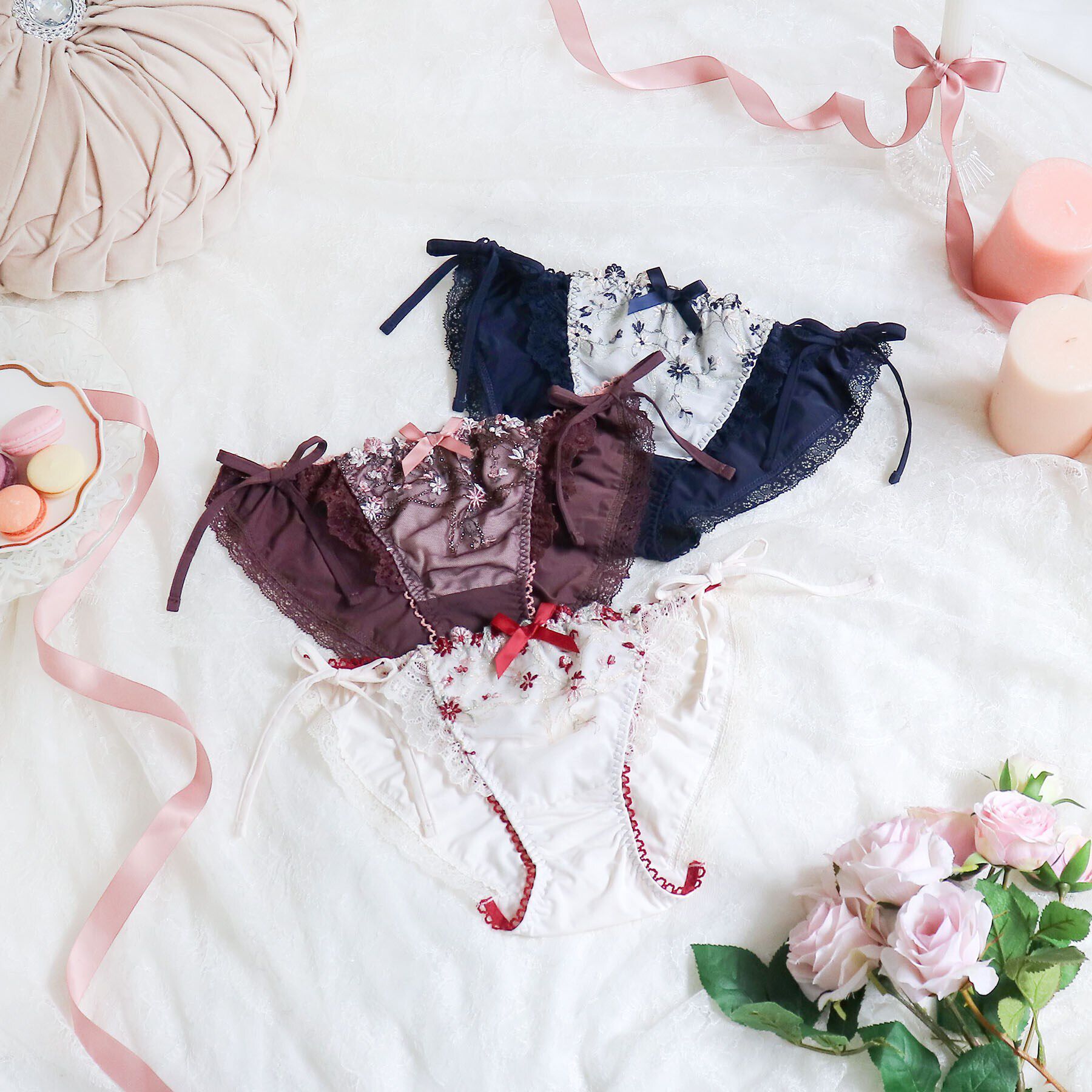 Risa Magli「ティナ リボンショーツ」|インナー|