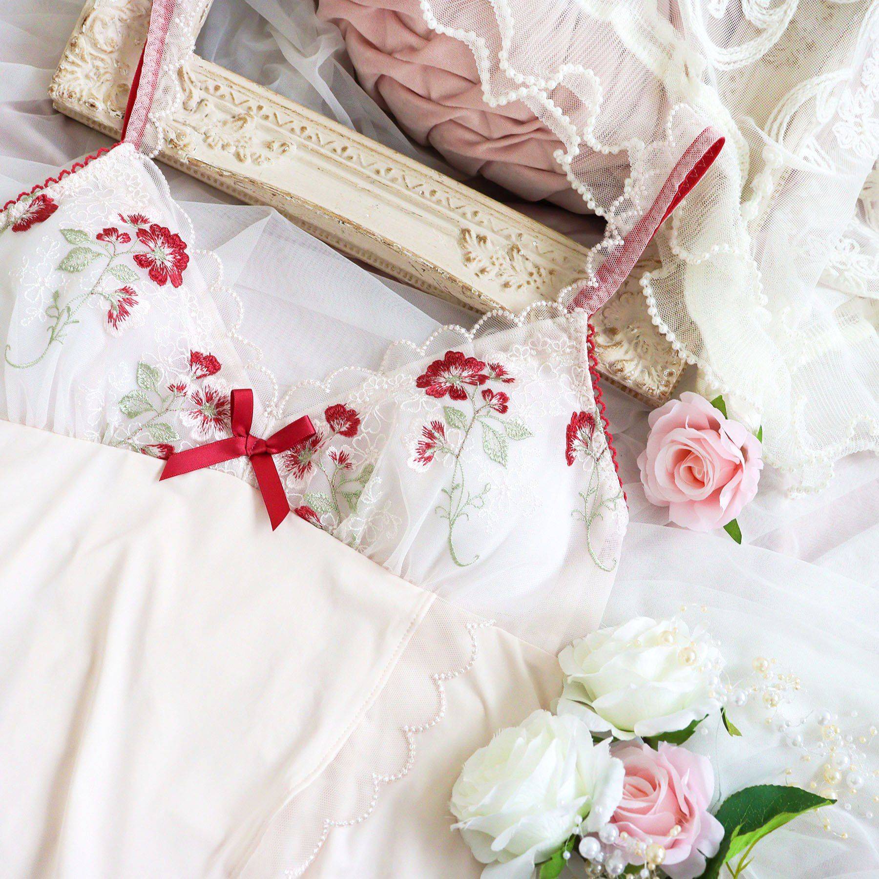 Risa Magli「プティット カップ付キャミソール」|キャミソール|