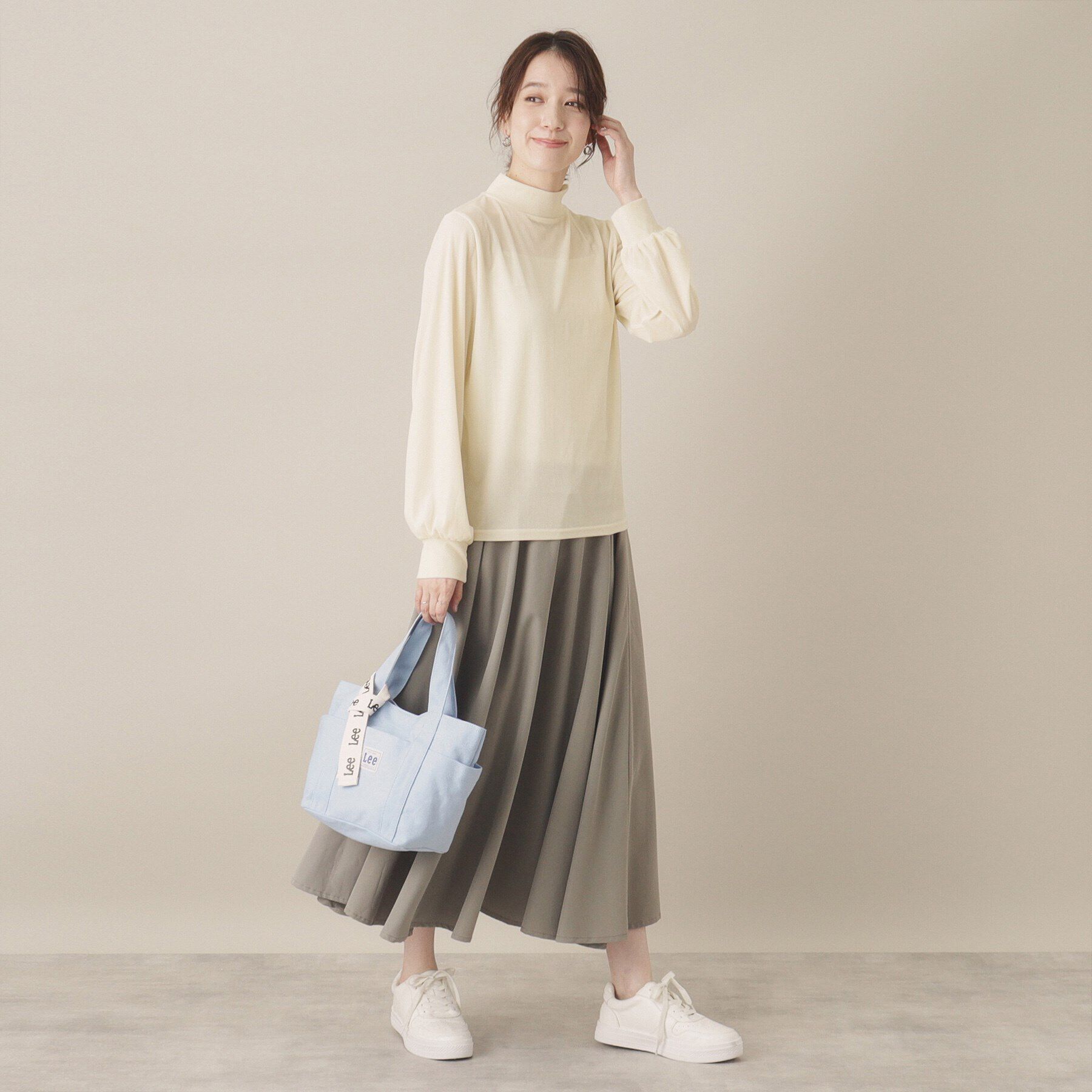 ITS&rsquo;DEMO「【洗濯機OK】ベロアプルオーバー」|Tシャツ・カットソー|