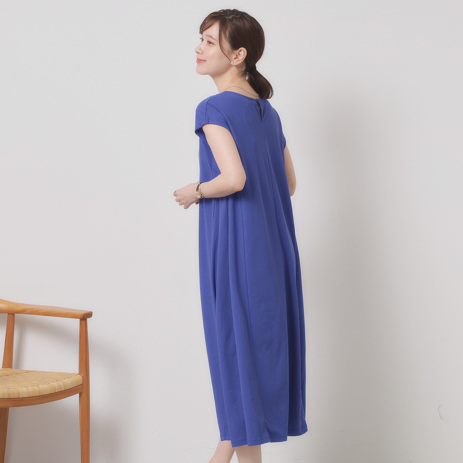 ITS&rsquo;DEMO「【接触冷感／洗濯機OK】カノコカットフレアワンピース」|ワンピース|