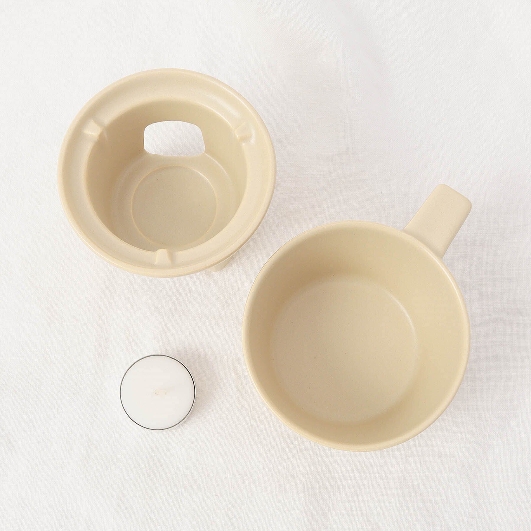 212 KITCHEN STORE「ソースパン＆ウォーマー ベージュ ＜TOOLS ツールズ＞」|食器・キッチングッズ|