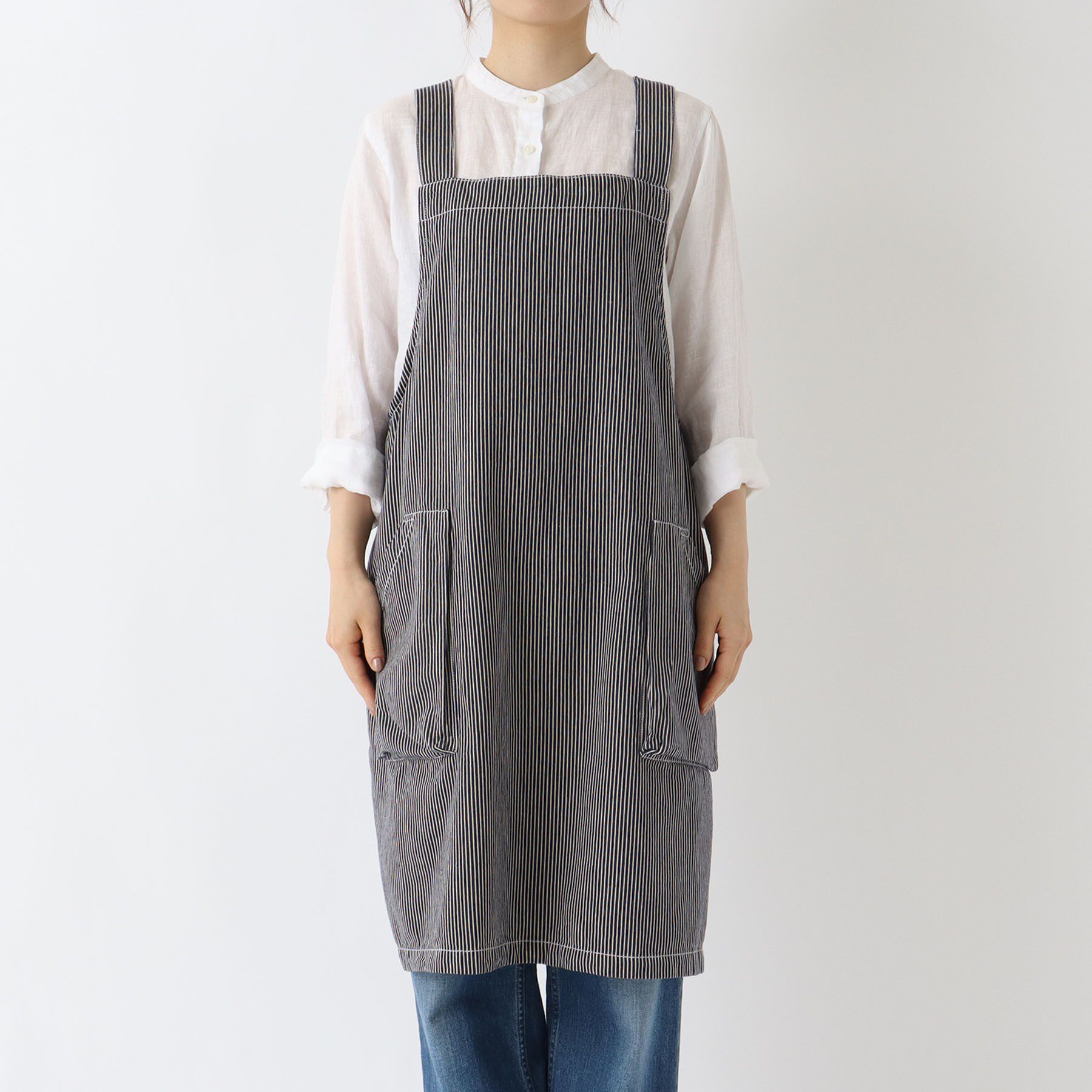 212 KITCHEN STORE「レガッタエプロン ヒッコリー」|食器・キッチングッズ|