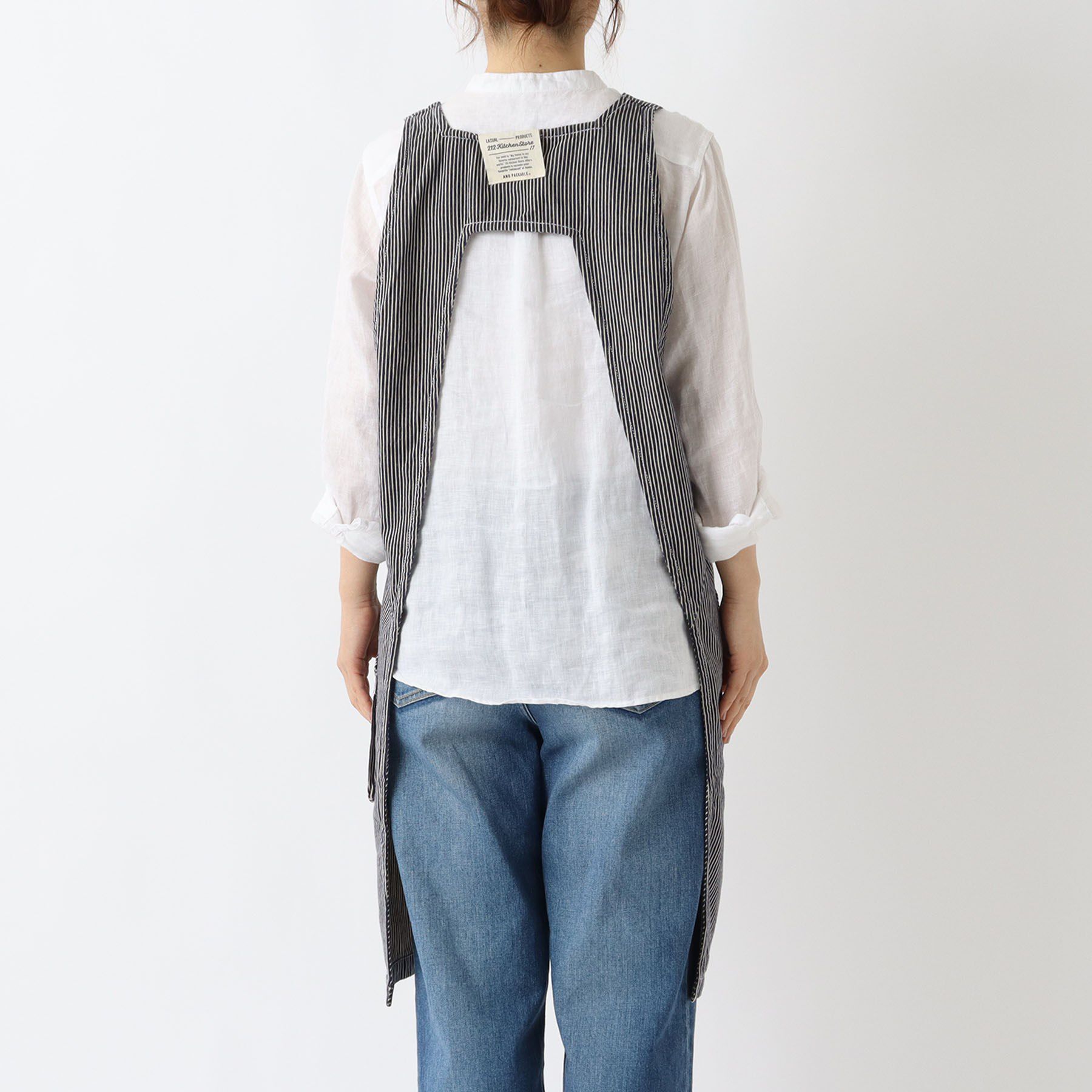 212 KITCHEN STORE「レガッタエプロン ヒッコリー」|食器・キッチングッズ|