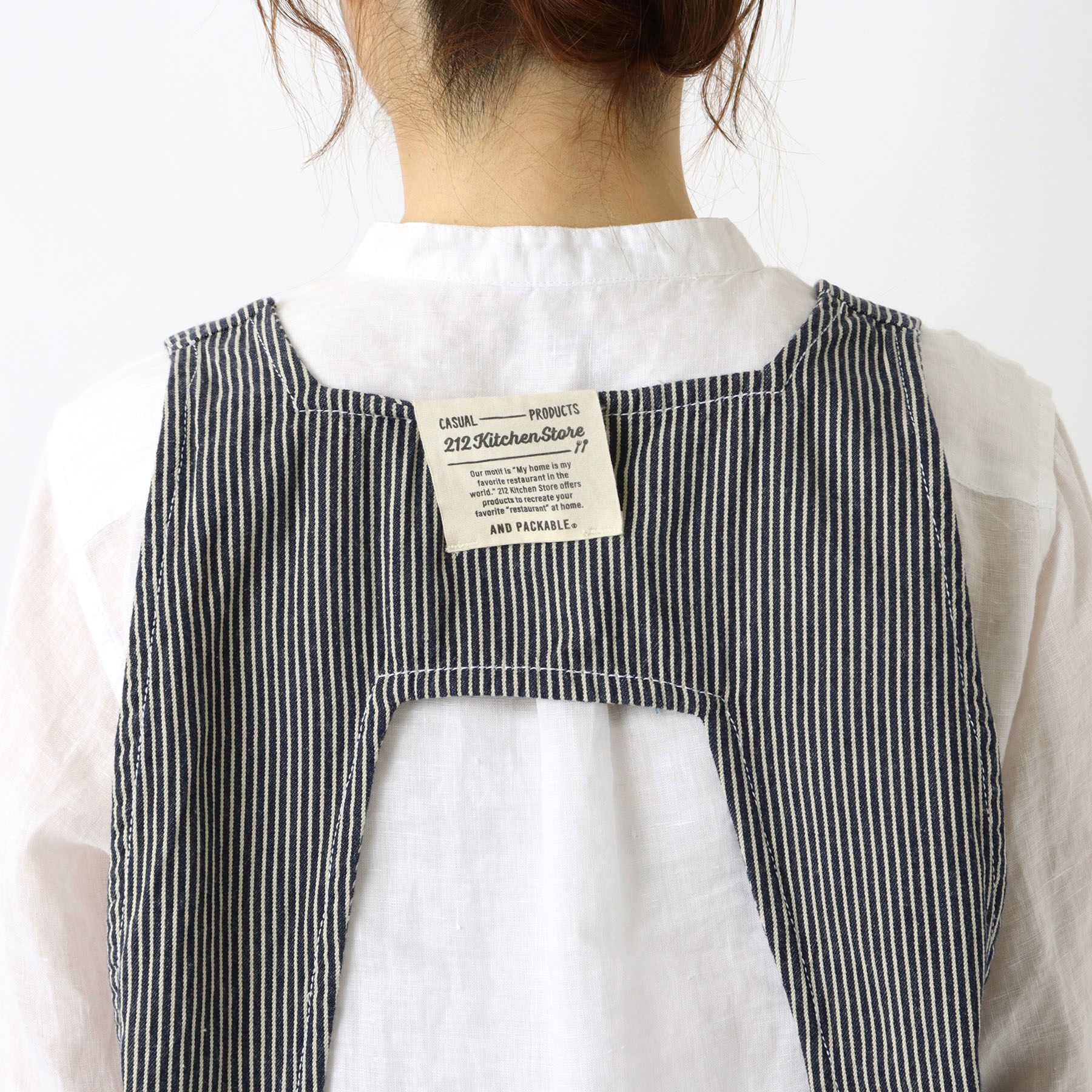 212 KITCHEN STORE「レガッタエプロン ヒッコリー」|食器・キッチングッズ|