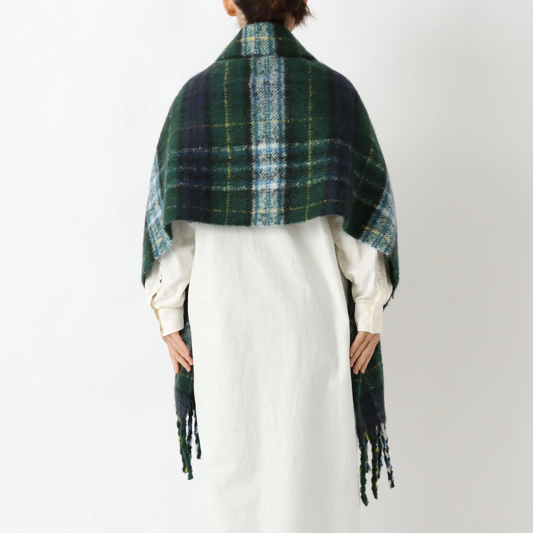 212 KITCHEN STORE「ポケットブランケット タータンネイビー」|ブランケット|