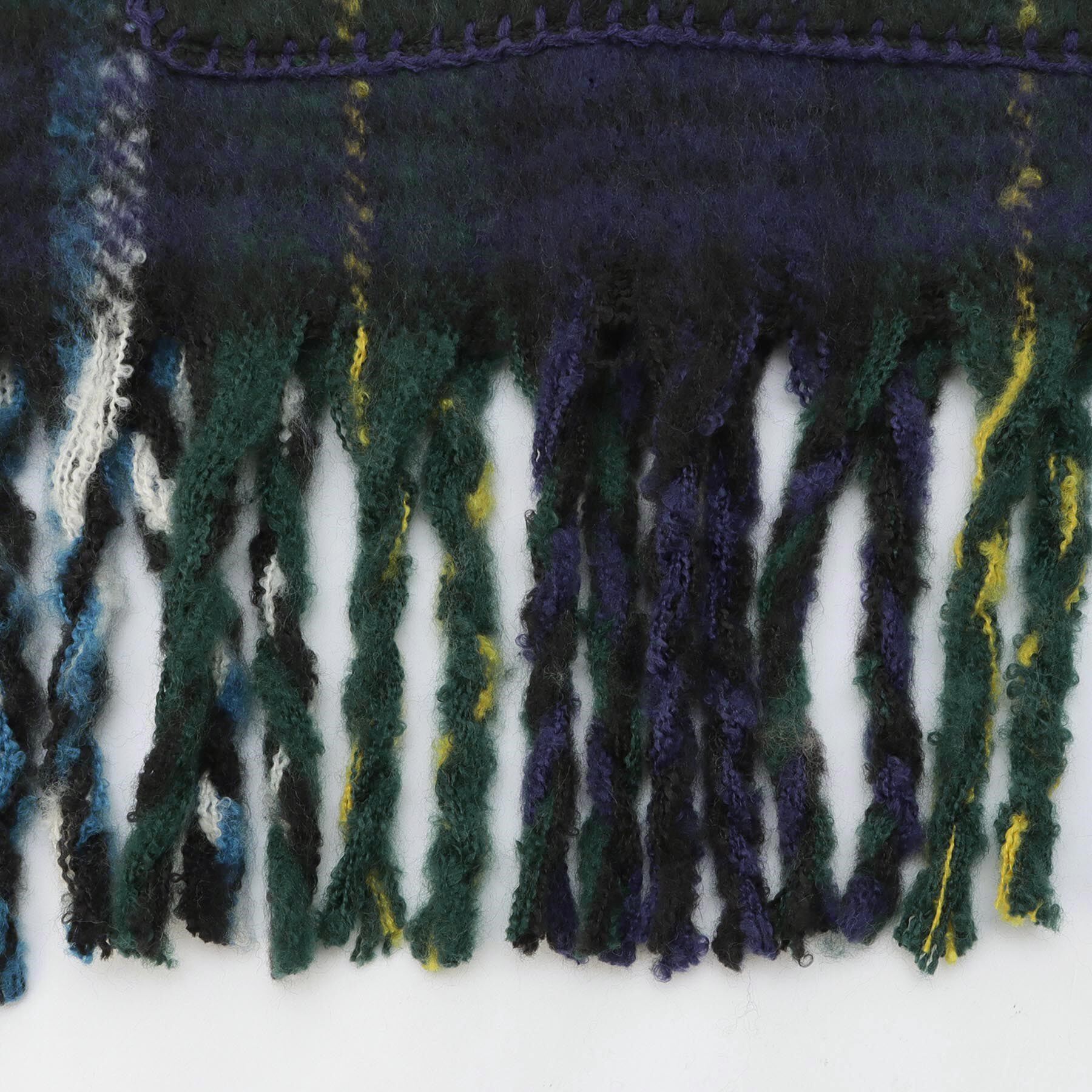 212 KITCHEN STORE「ポケットブランケット タータンネイビー」|ブランケット|