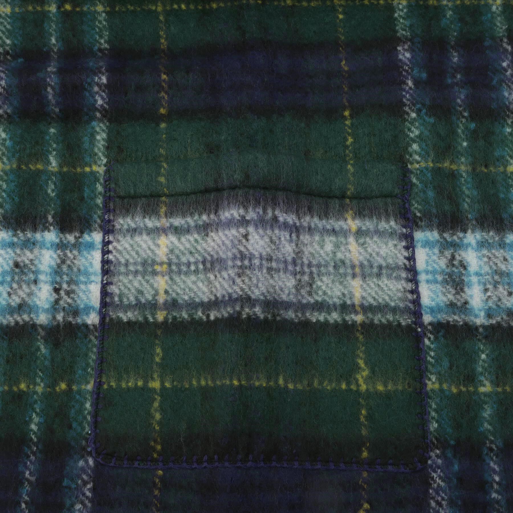 212 KITCHEN STORE「ポケットブランケット タータンネイビー」|ブランケット|