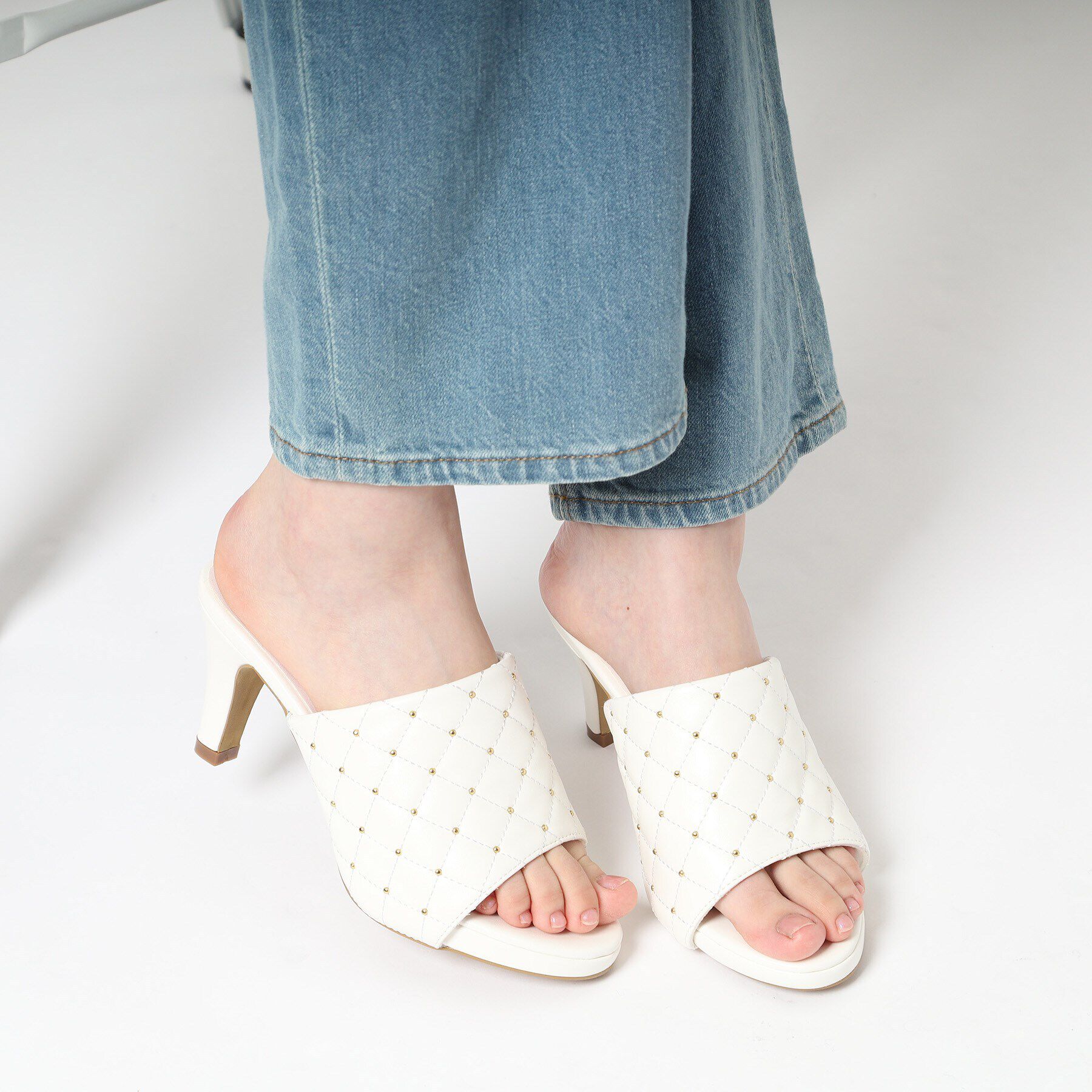 ESPERANZA「キルティングサンダル 24SS」|サンダル|