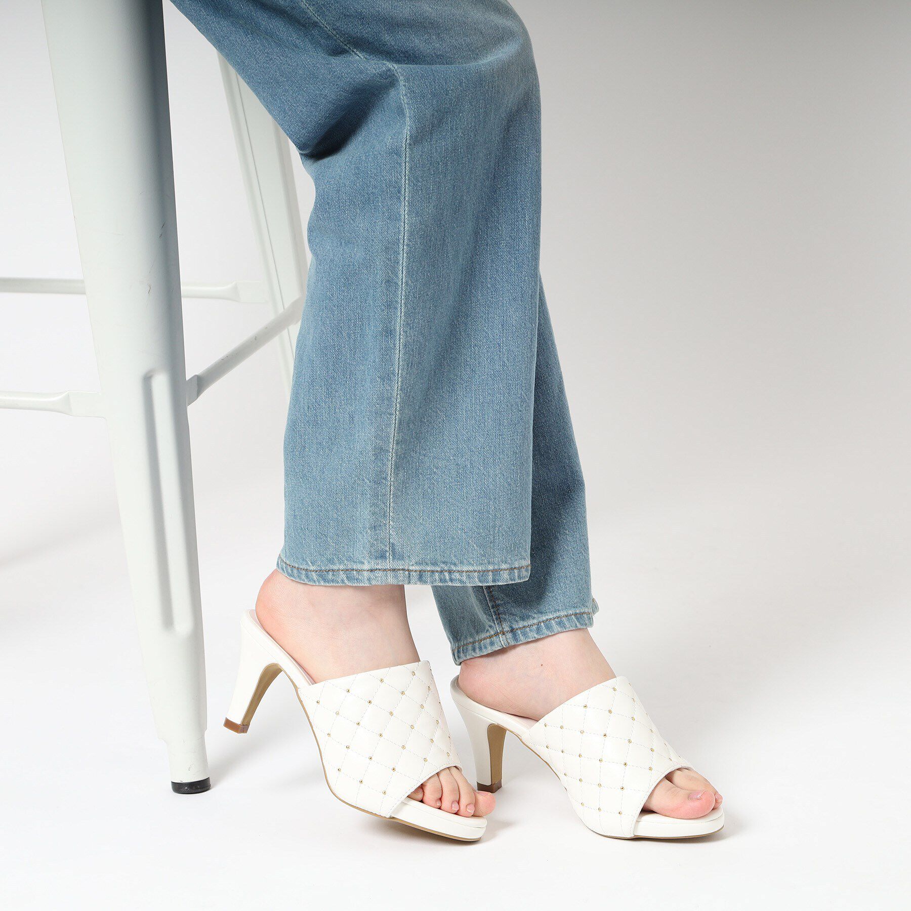 ESPERANZA「キルティングサンダル 24SS」|サンダル|