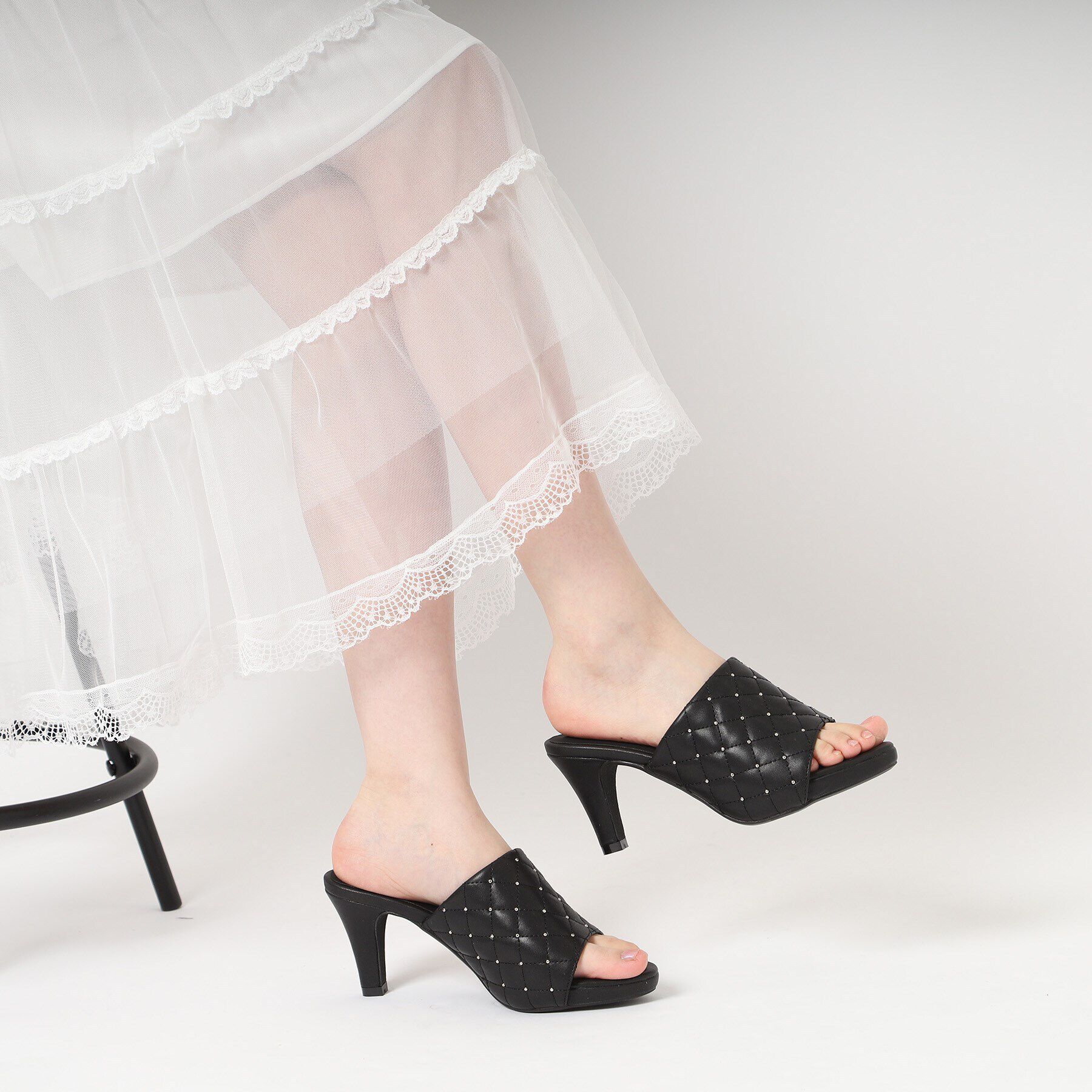 ESPERANZA「キルティングサンダル 24SS」|サンダル|