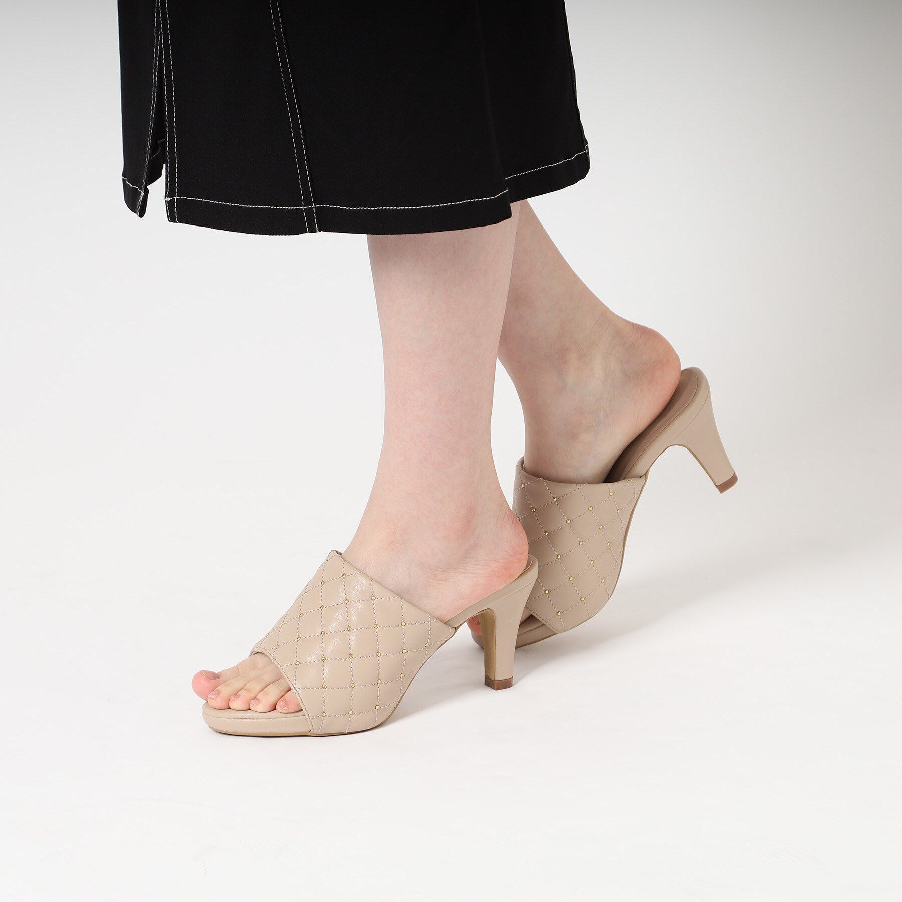 ESPERANZA「キルティングサンダル 24SS」|サンダル|