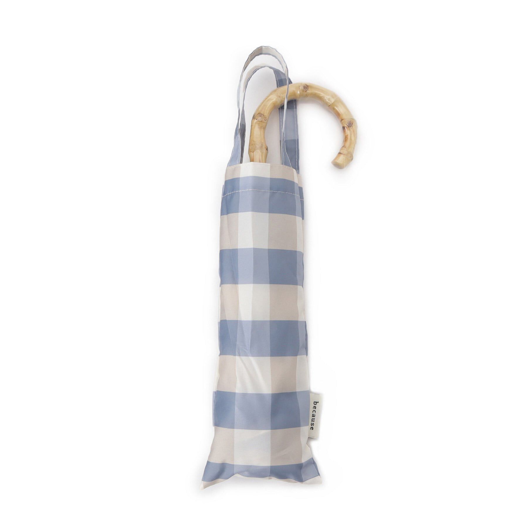 Ober Tashe「ギンガムチェックトートバッグ折りたたみ傘 雨傘」|傘|