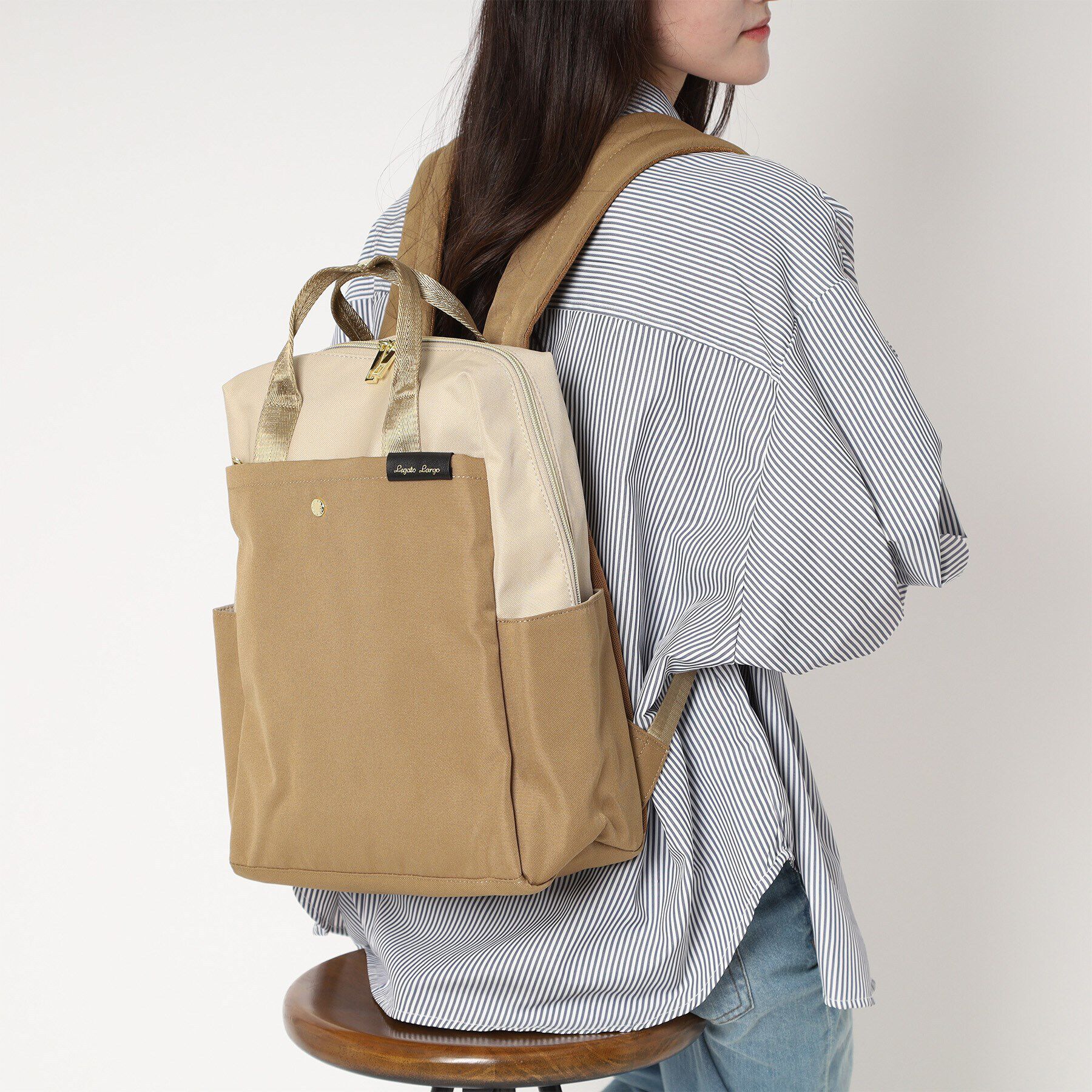 Ober Tashe「撥水両立バッグ トート型リュック」|リュック|