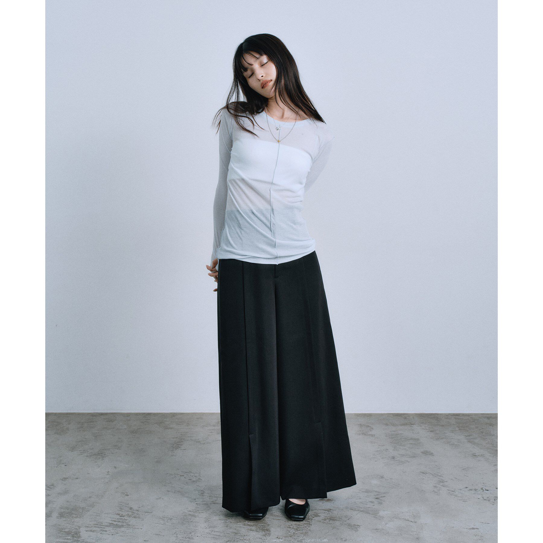 CODE A「center slit wide pants」|その他|