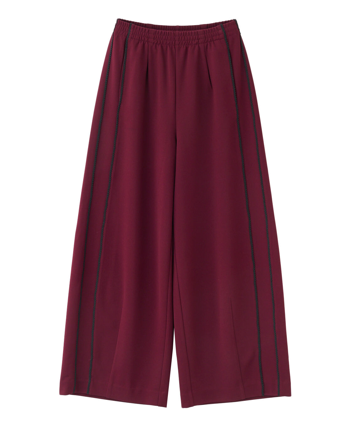 COCO DEAL「バレルレッグトラックパンツ」|スラックス|