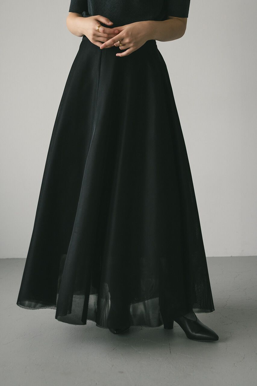 STYLEMIXER「ミルフィーユボリュームフレアスカート」|スカート|