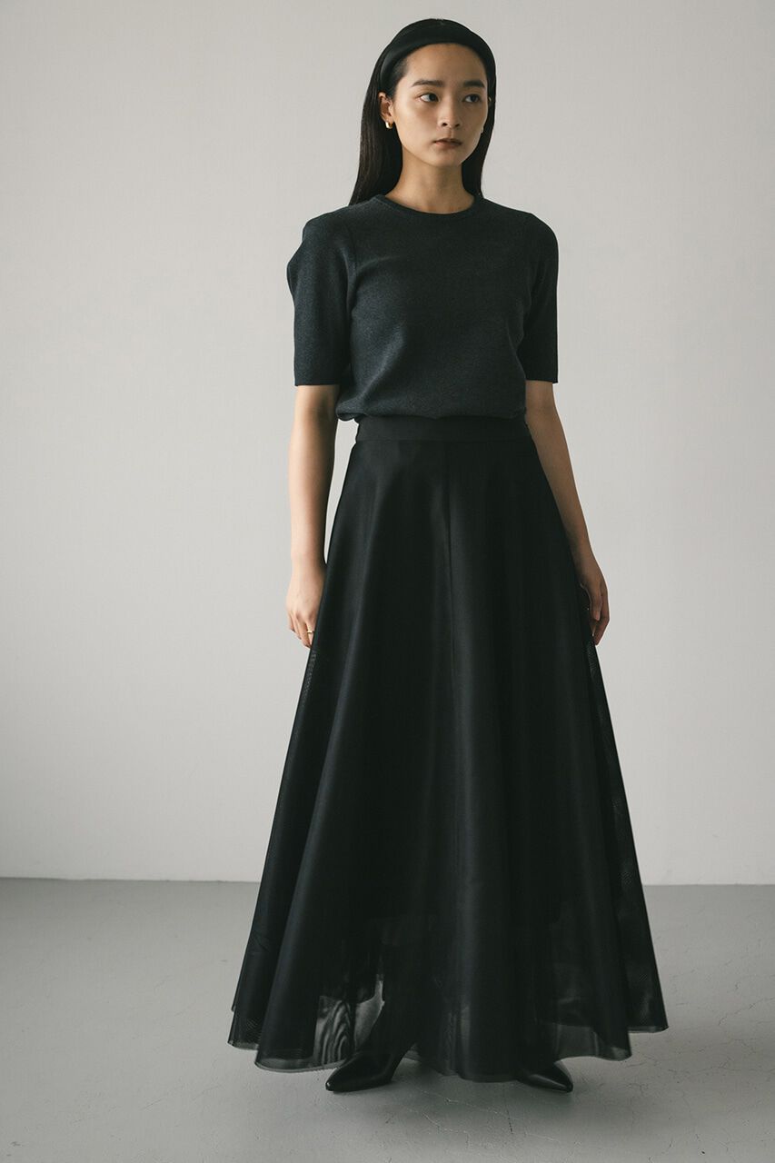 STYLEMIXER「ミルフィーユボリュームフレアスカート」|スカート|