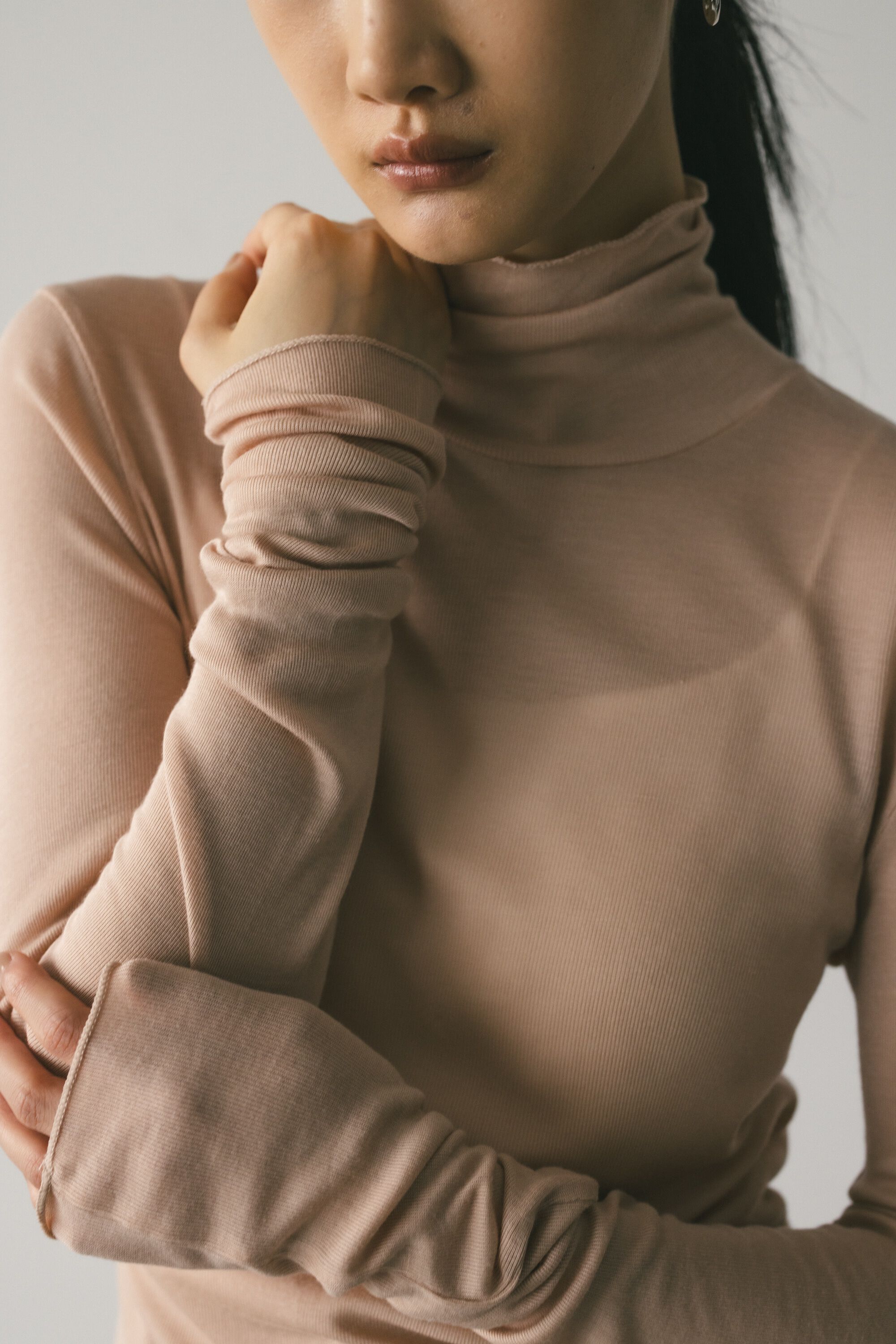 STYLEMIXER「ソフトスキンハイネックトップ」|Tシャツ・カットソー|