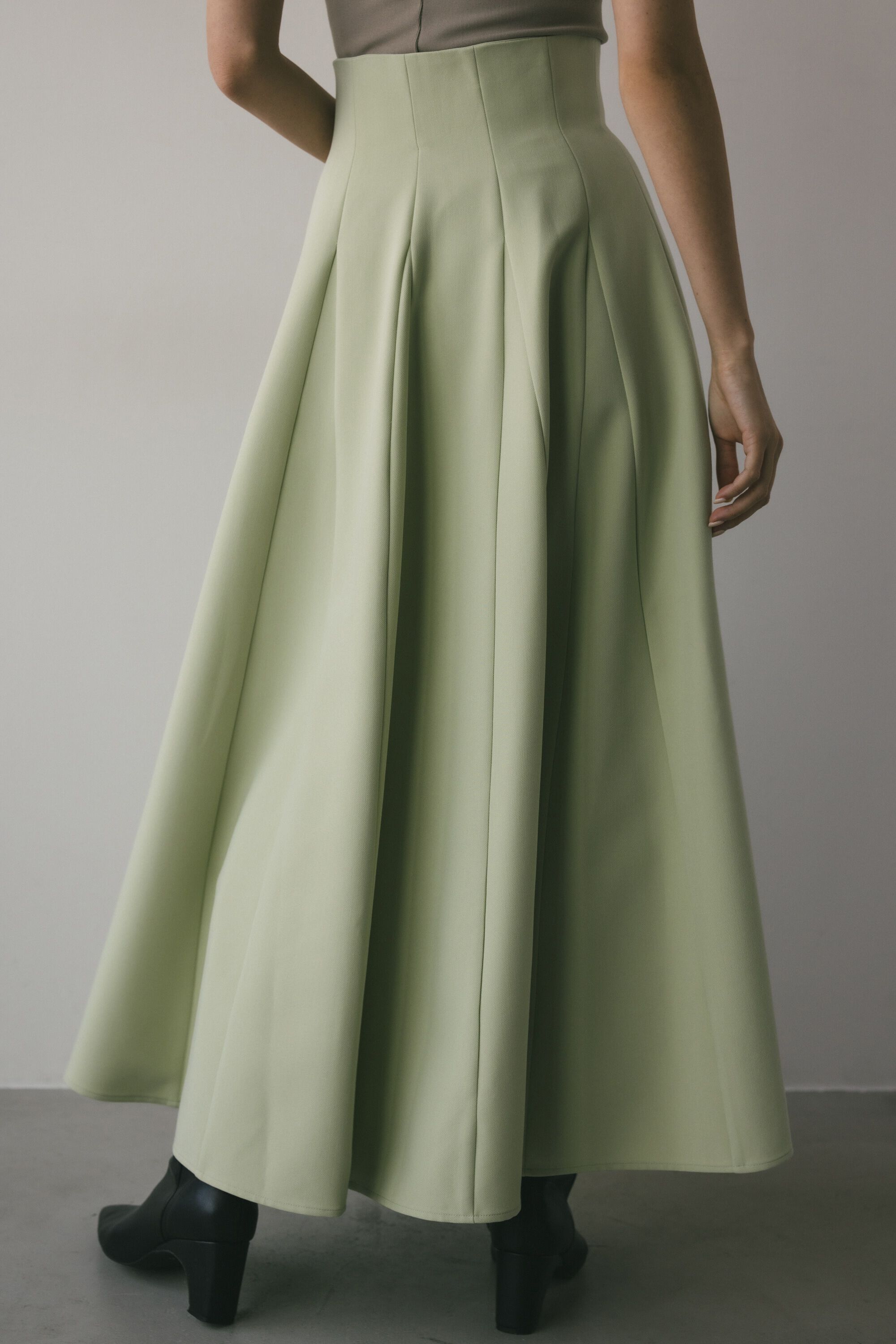 STYLEMIXER「ハイウエストパネルフレアスカート」|スカート|