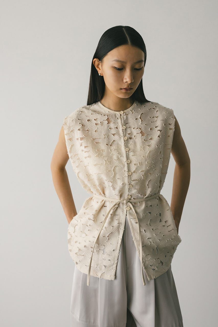 STYLEMIXER「2WAYジャガードチョーカートップ」|タンクトップ|IVOY3