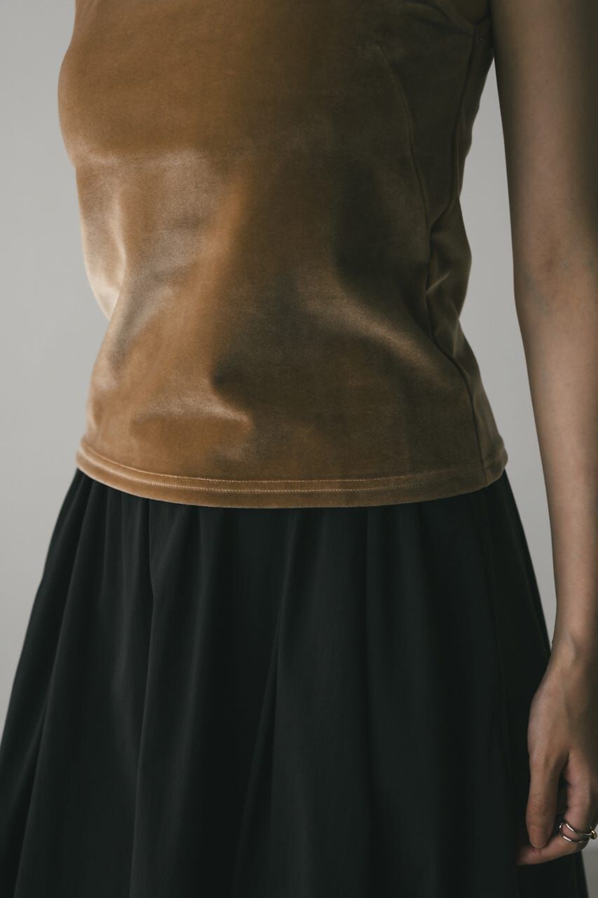 STYLEMIXER「ベロアタンクトップ」|タンクトップ|