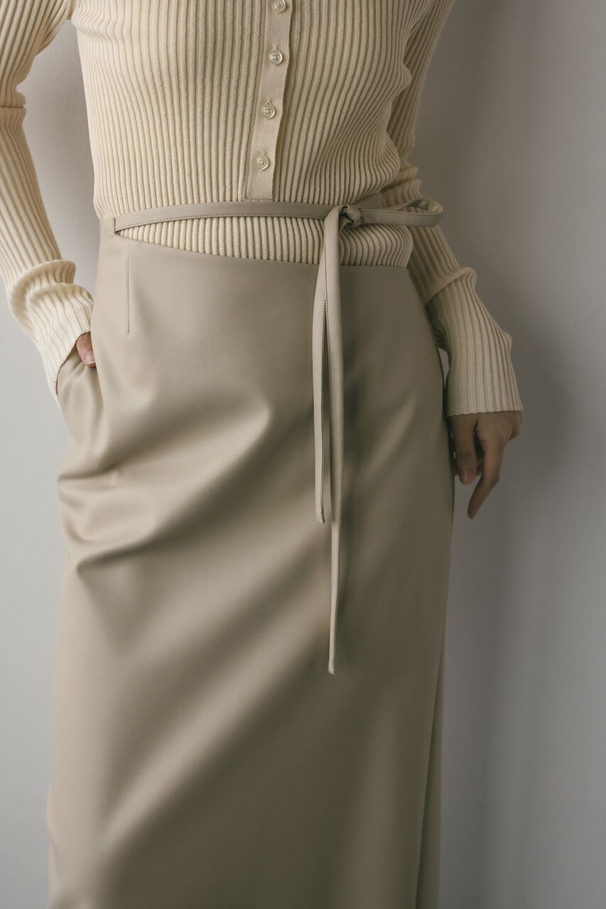 STYLEMIXER「スランティングストリングスカート」|スカート|