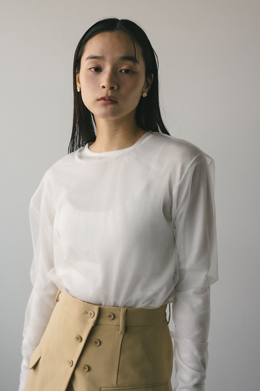 STYLEMIXER「2ピースシアーレイヤードニット」|ニット・セーター|