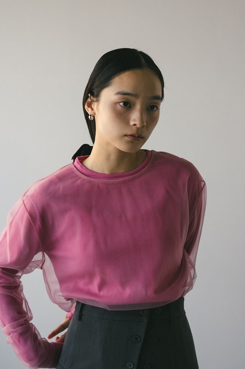 STYLEMIXER「2ピースシアーレイヤードニット」|ニット・セーター|