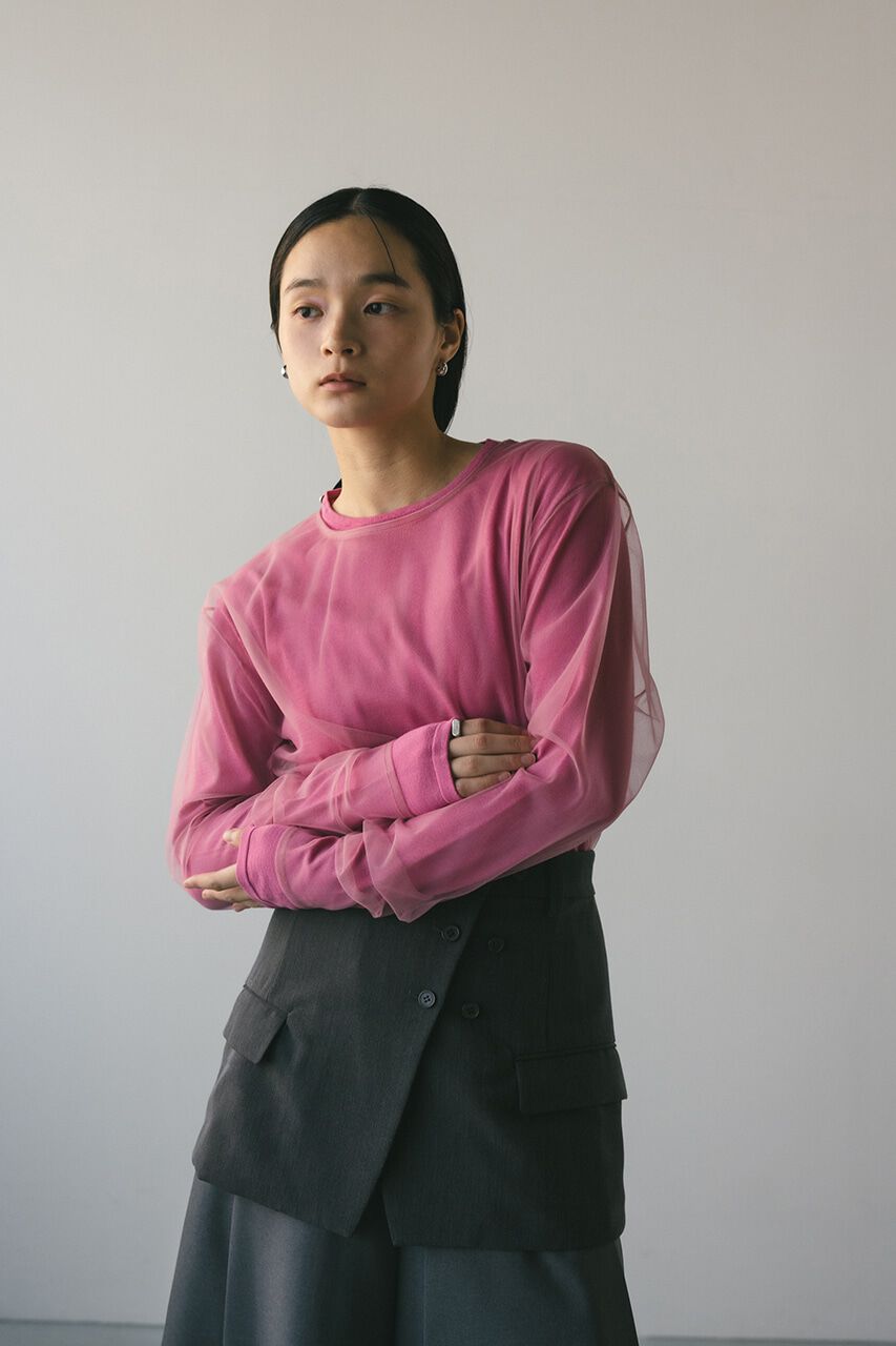 STYLEMIXER「2ピースシアーレイヤードニット」|ニット・セーター|