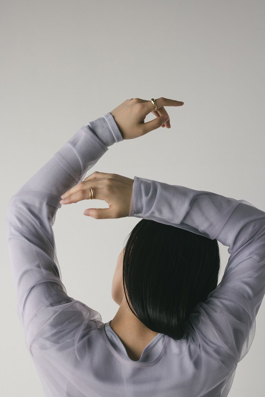 STYLEMIXER「2ピースシアーレイヤードニット」|ニット・セーター|