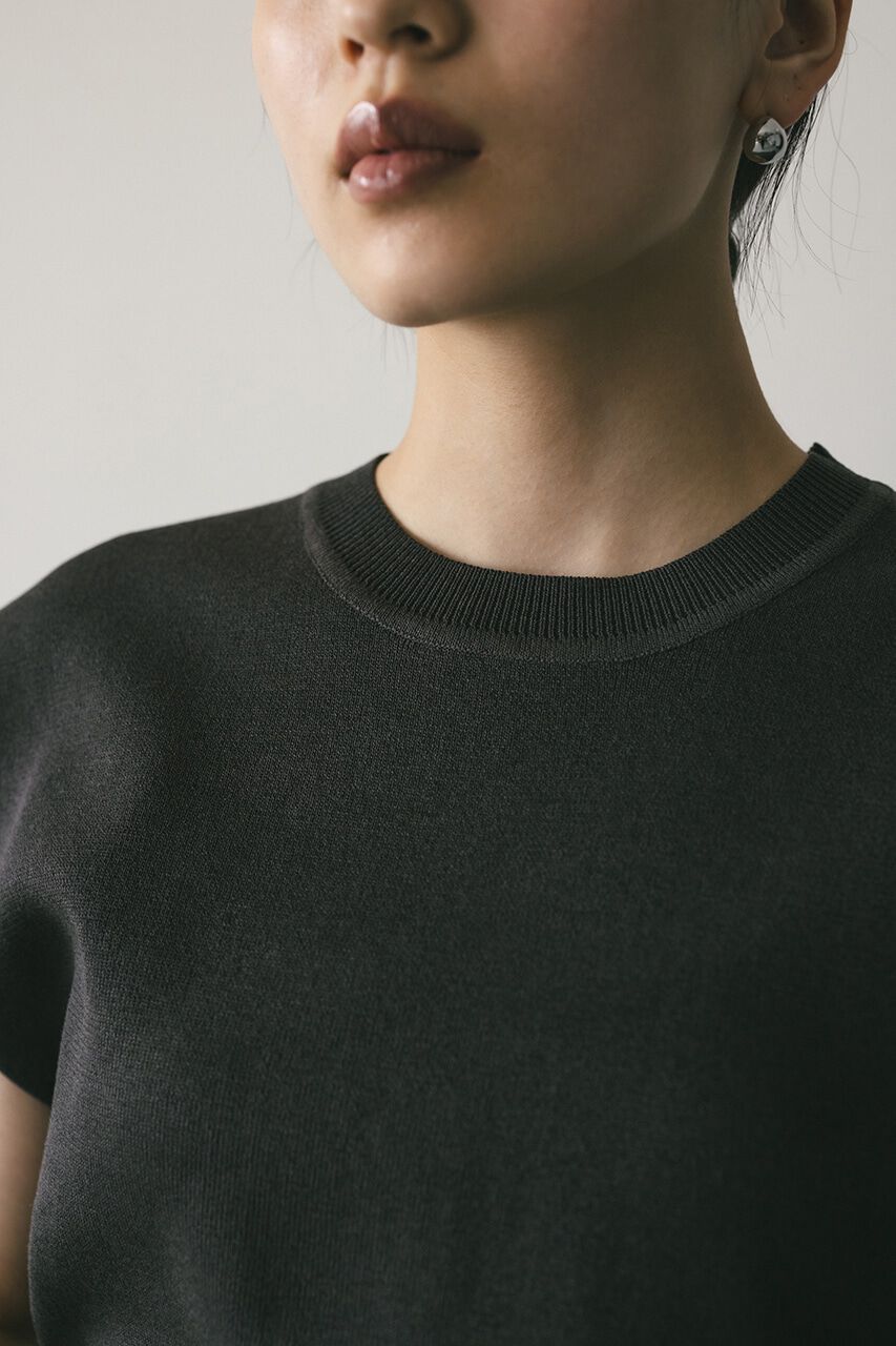 STYLEMIXER「ショルダータックショートニット」|タンクトップ|