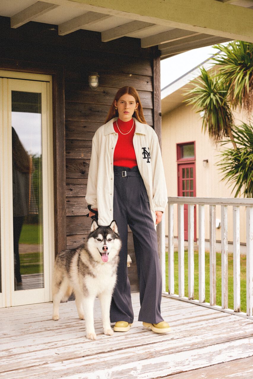 MOUSSY「BELTED HIGH WAIST ワイドパンツ」|その他|